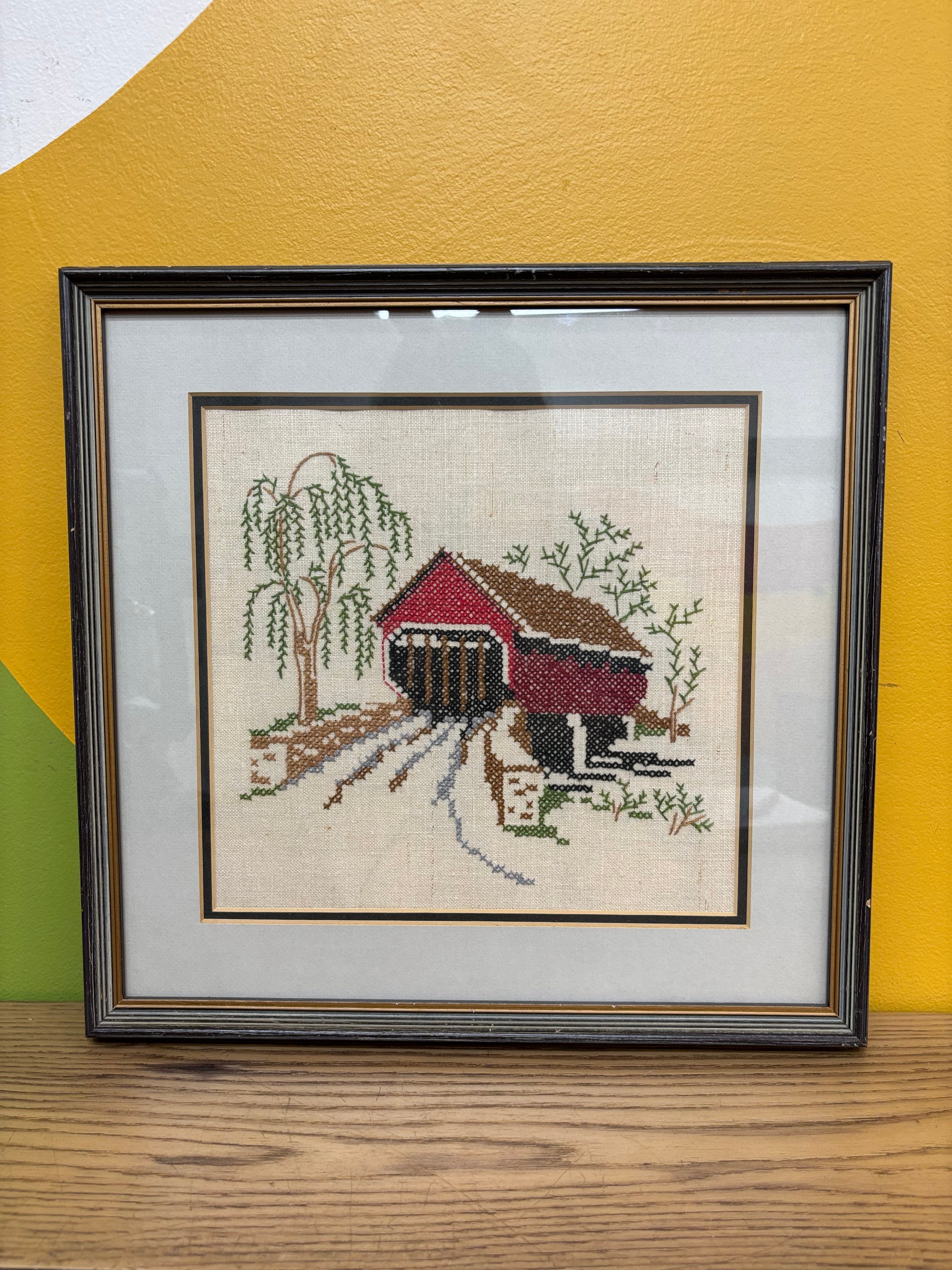 Framed Cross Stitch