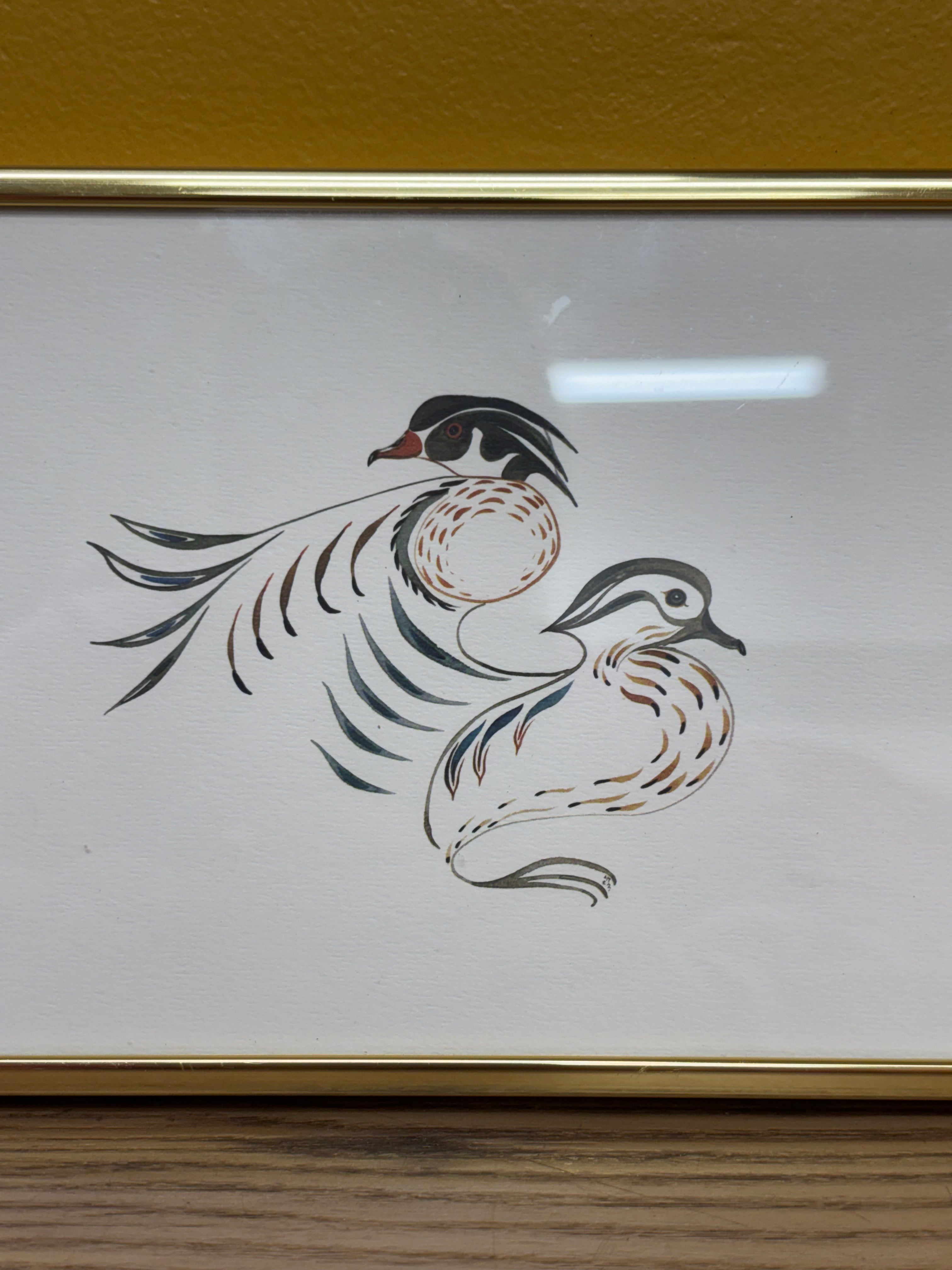 Eddy Cobiness Birds Art Print