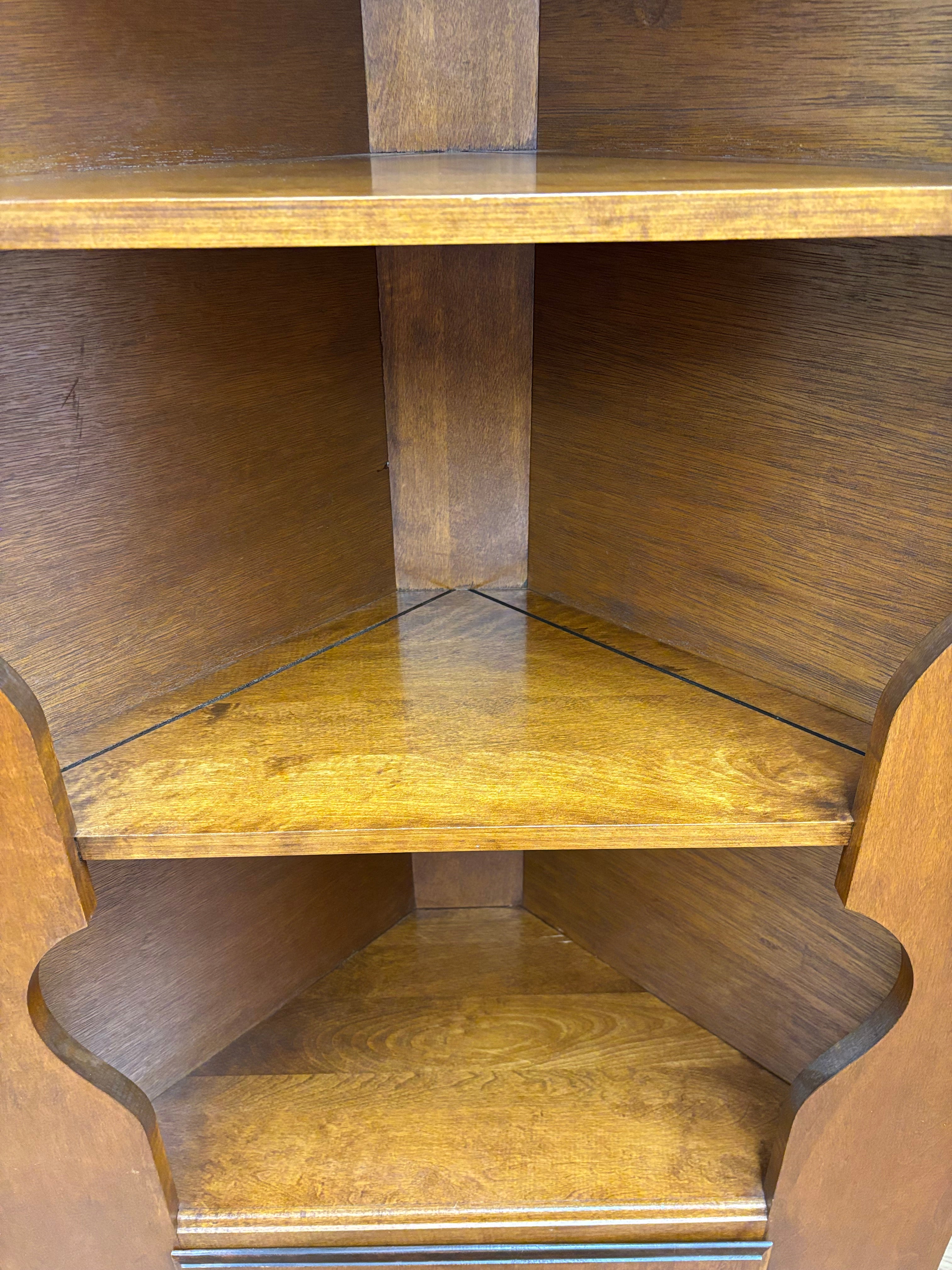 Wood Corner Cabinet