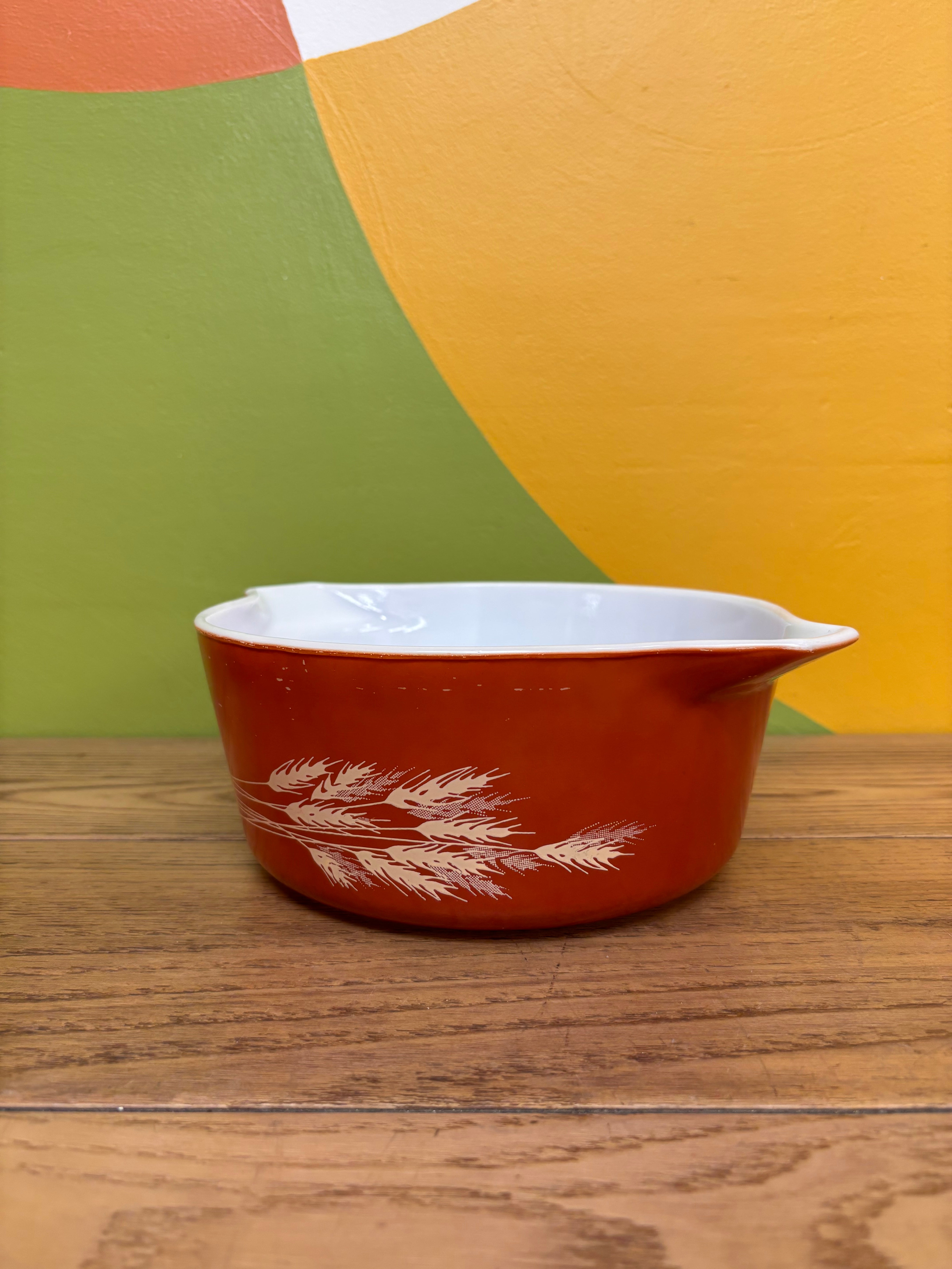 Pyrex Autumn Harvest Casserole Dishes (2)