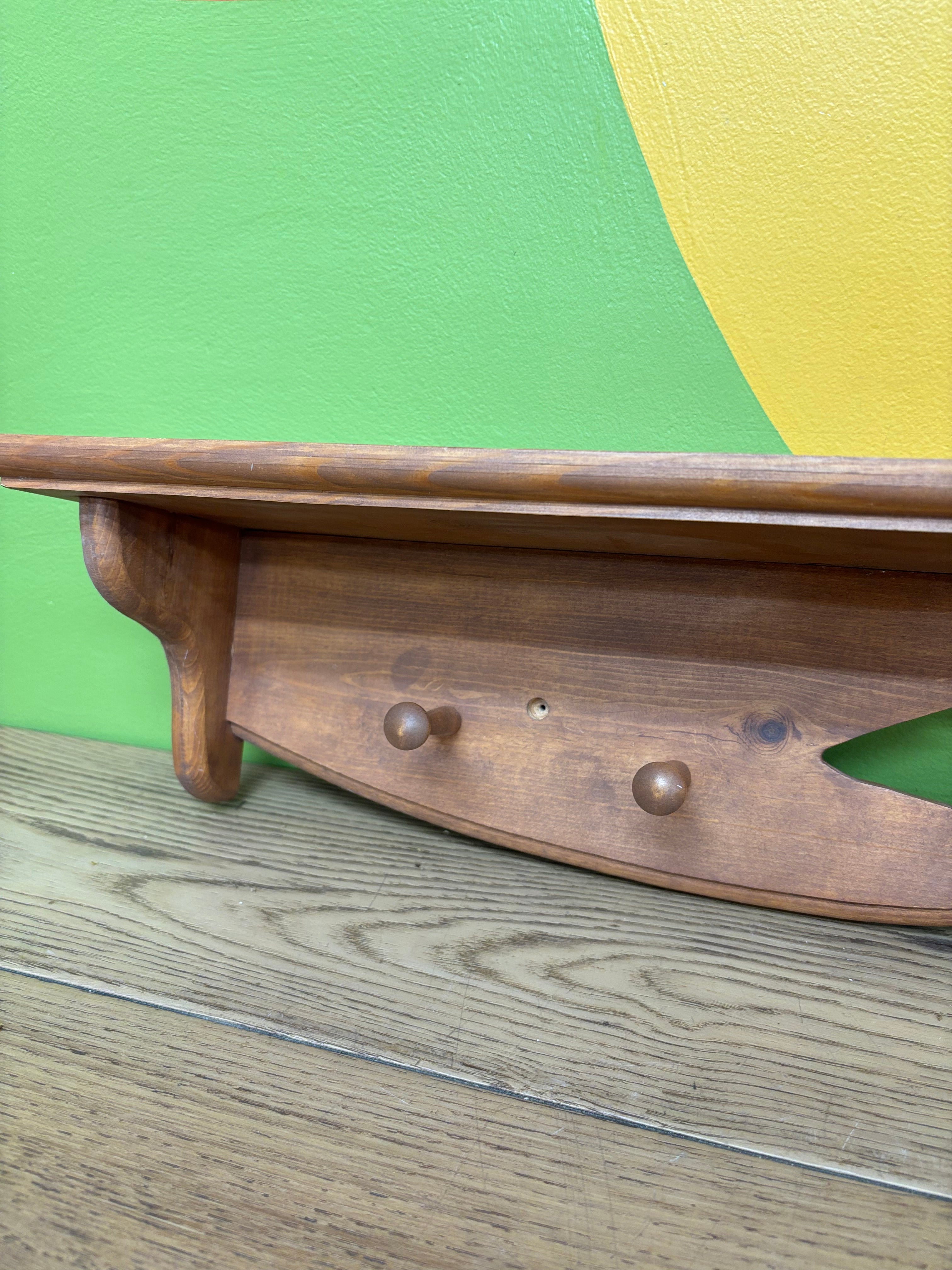 Wood Wall Mounted Shelf
