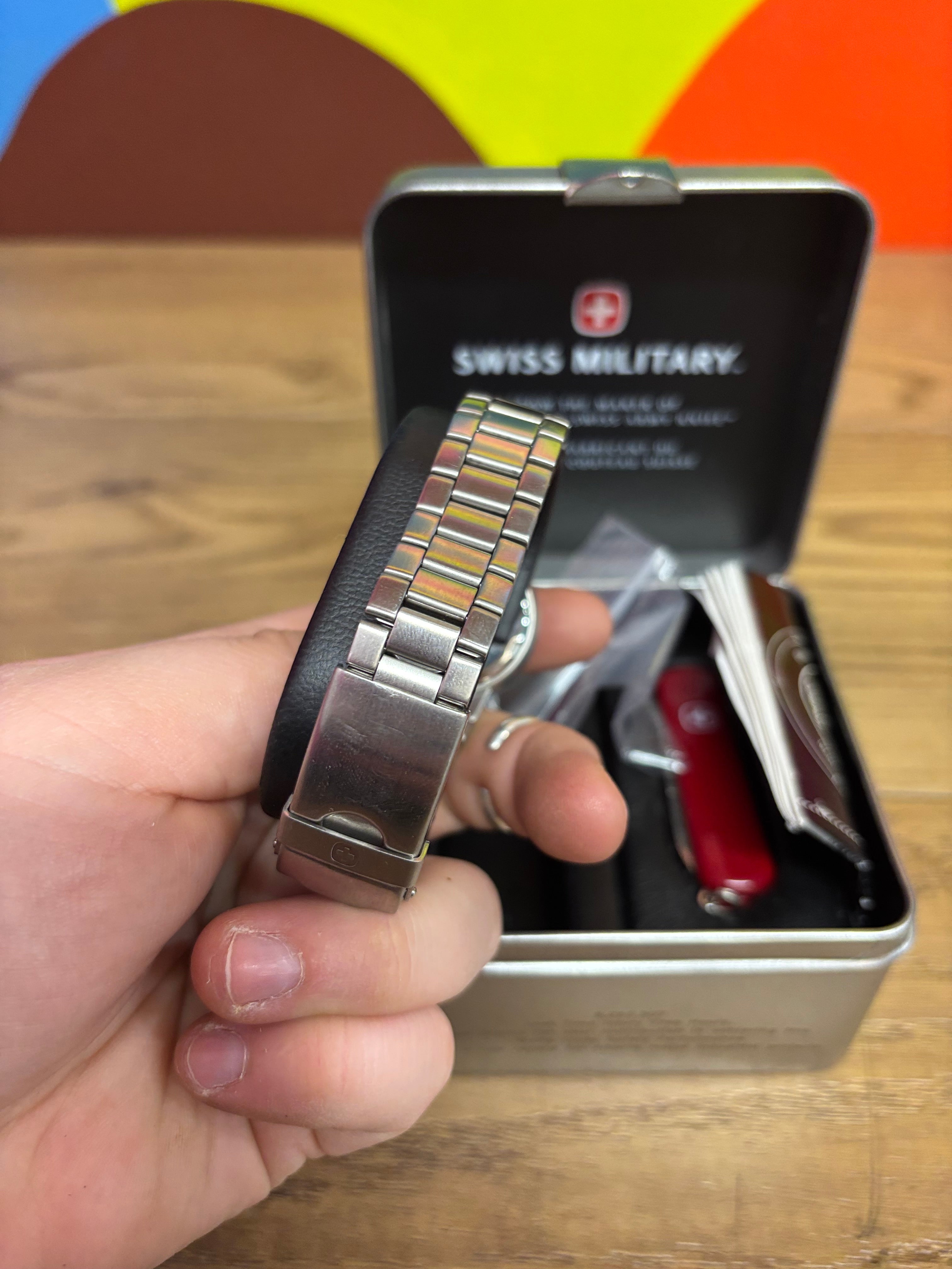 Swiss Military Watch Gift Set