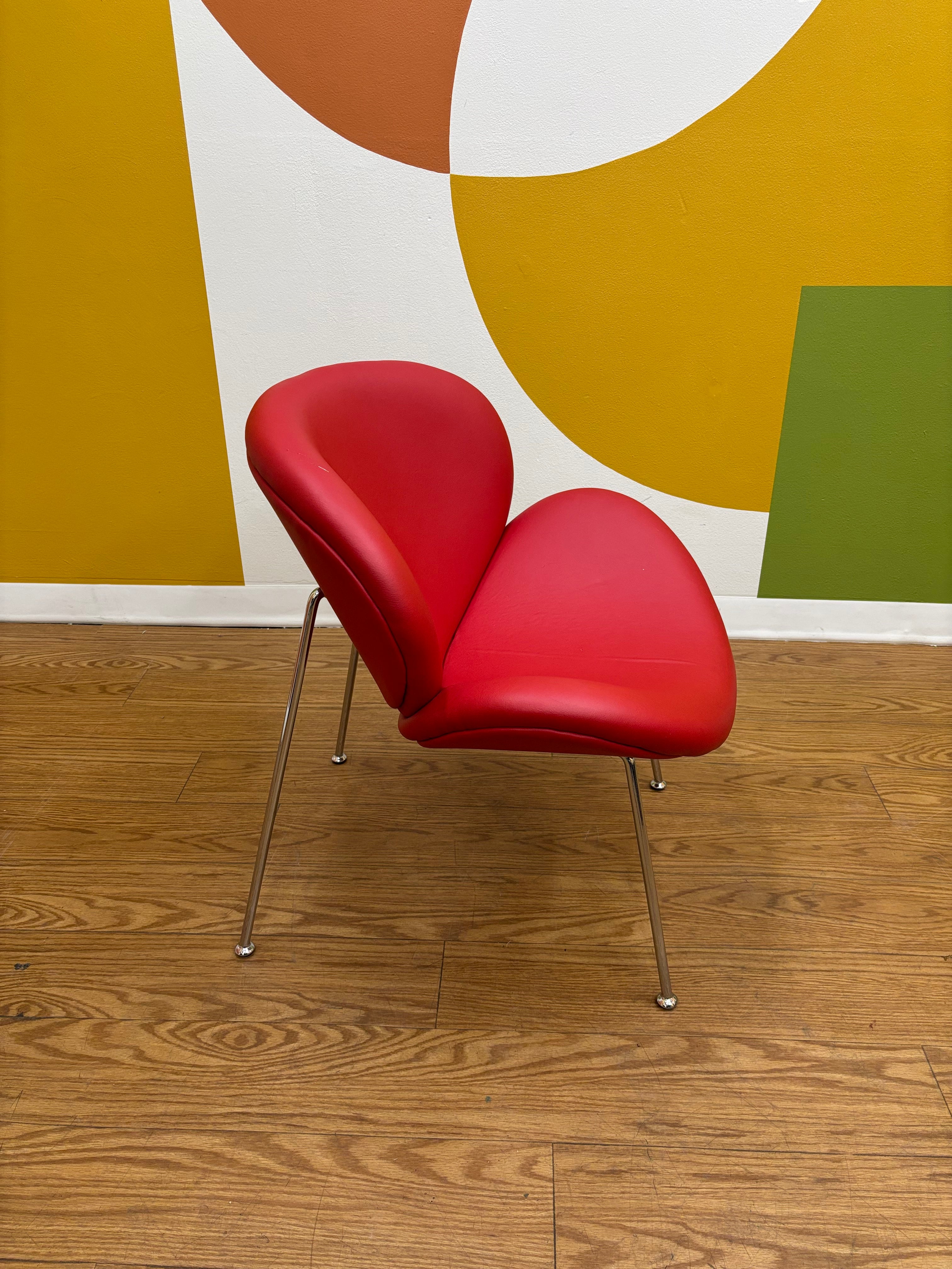 Red Lounge Chair