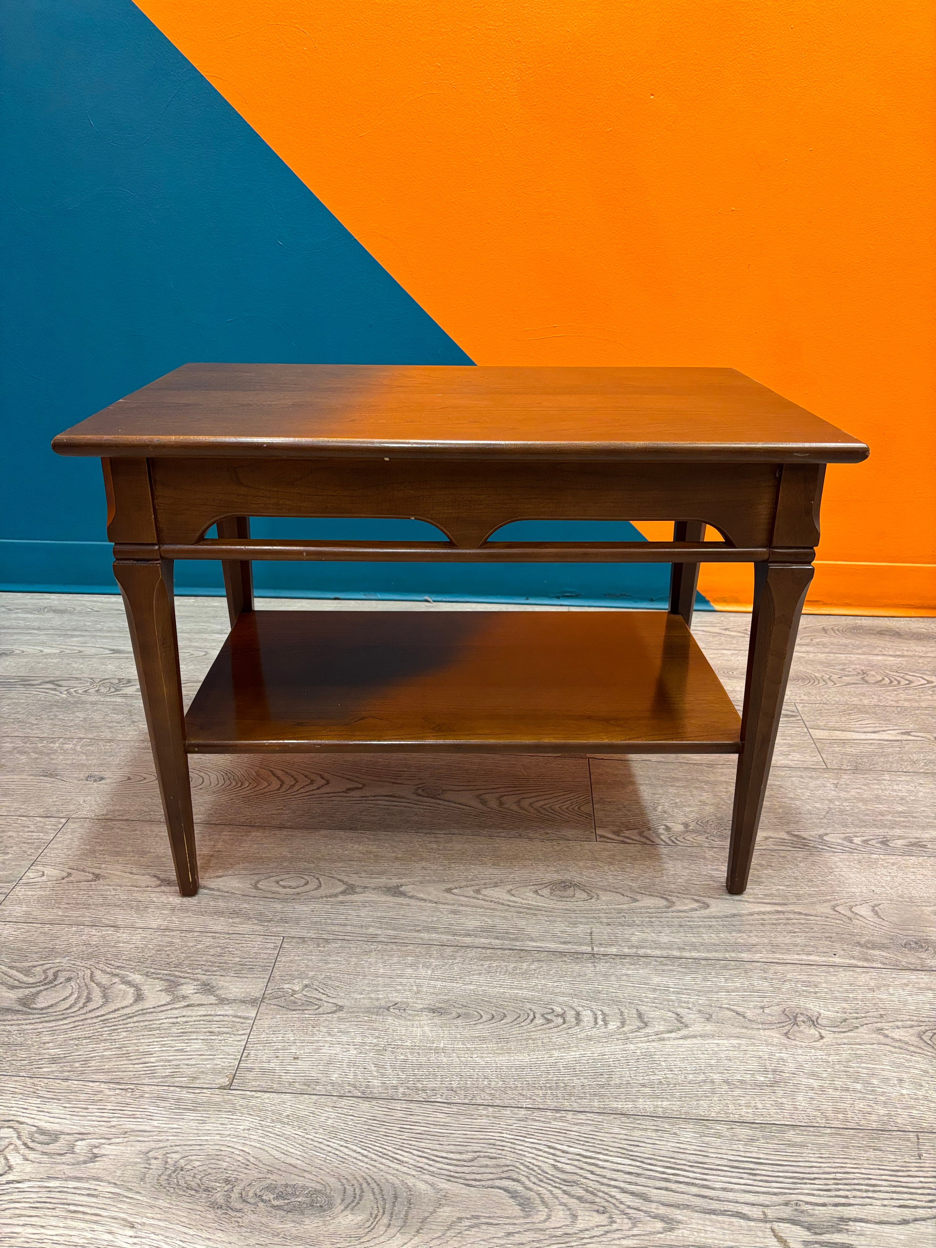 Wood Side Table