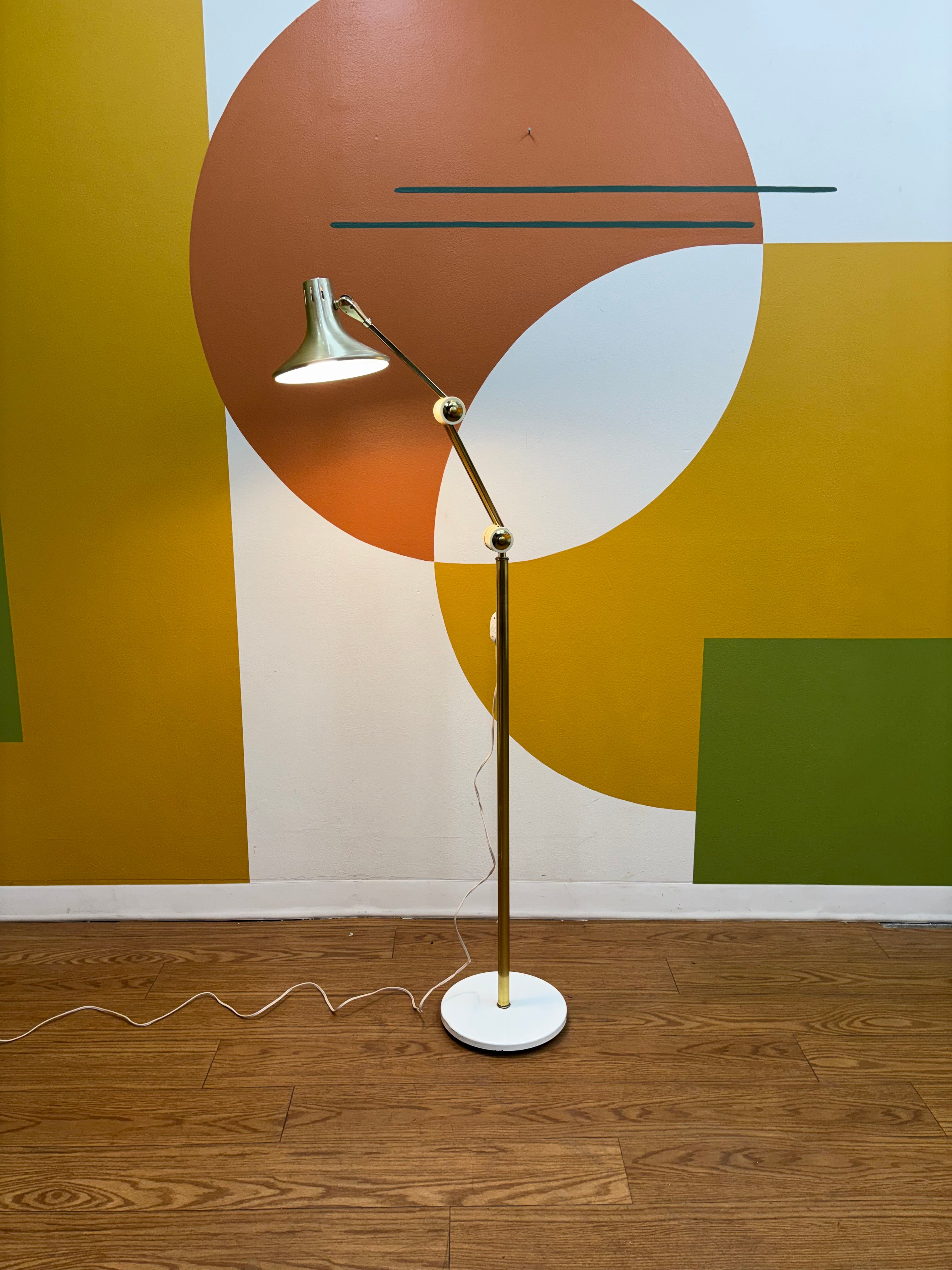 Brass Floor Lamp