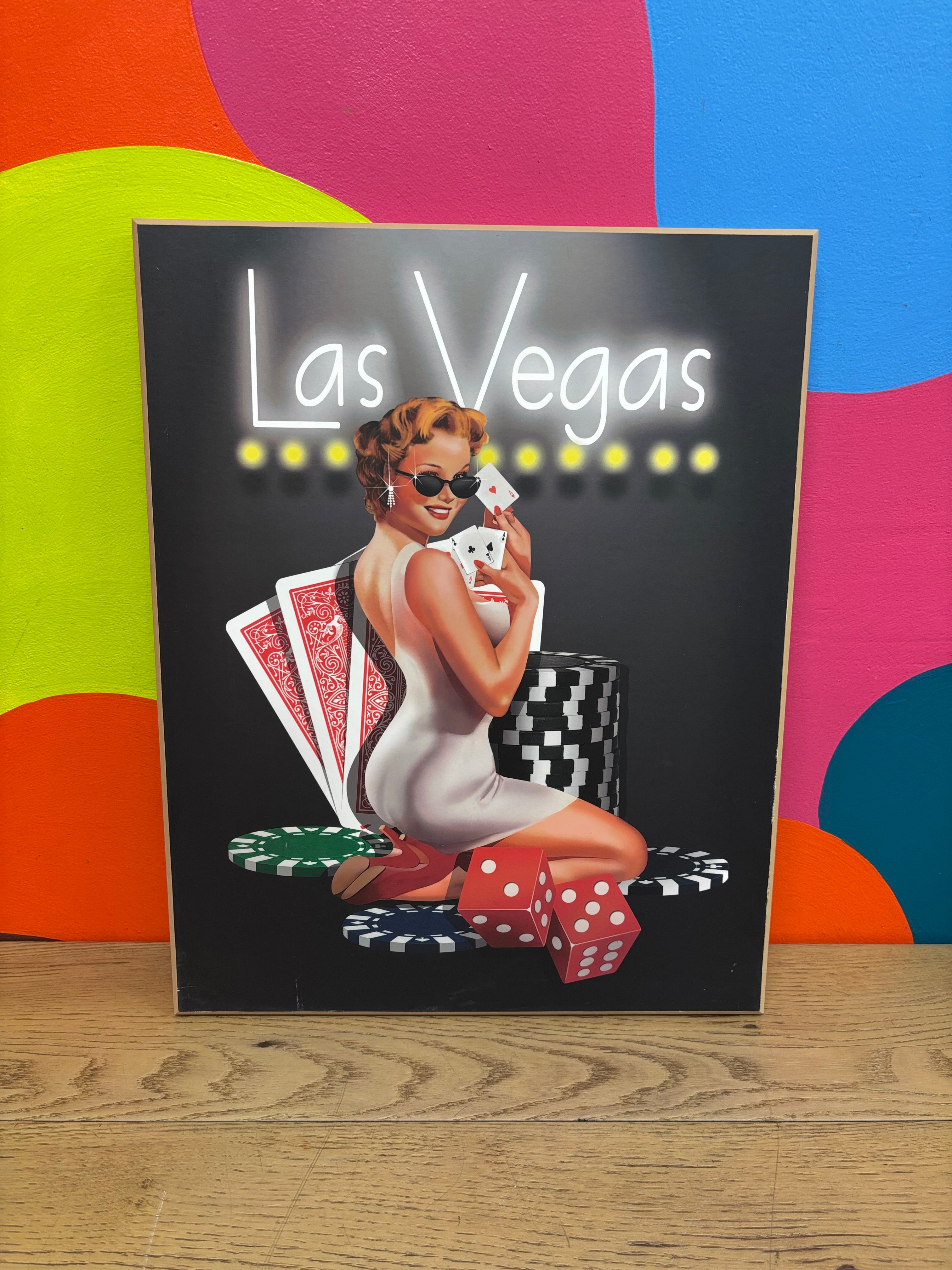 Las Vegas - Wood Print
