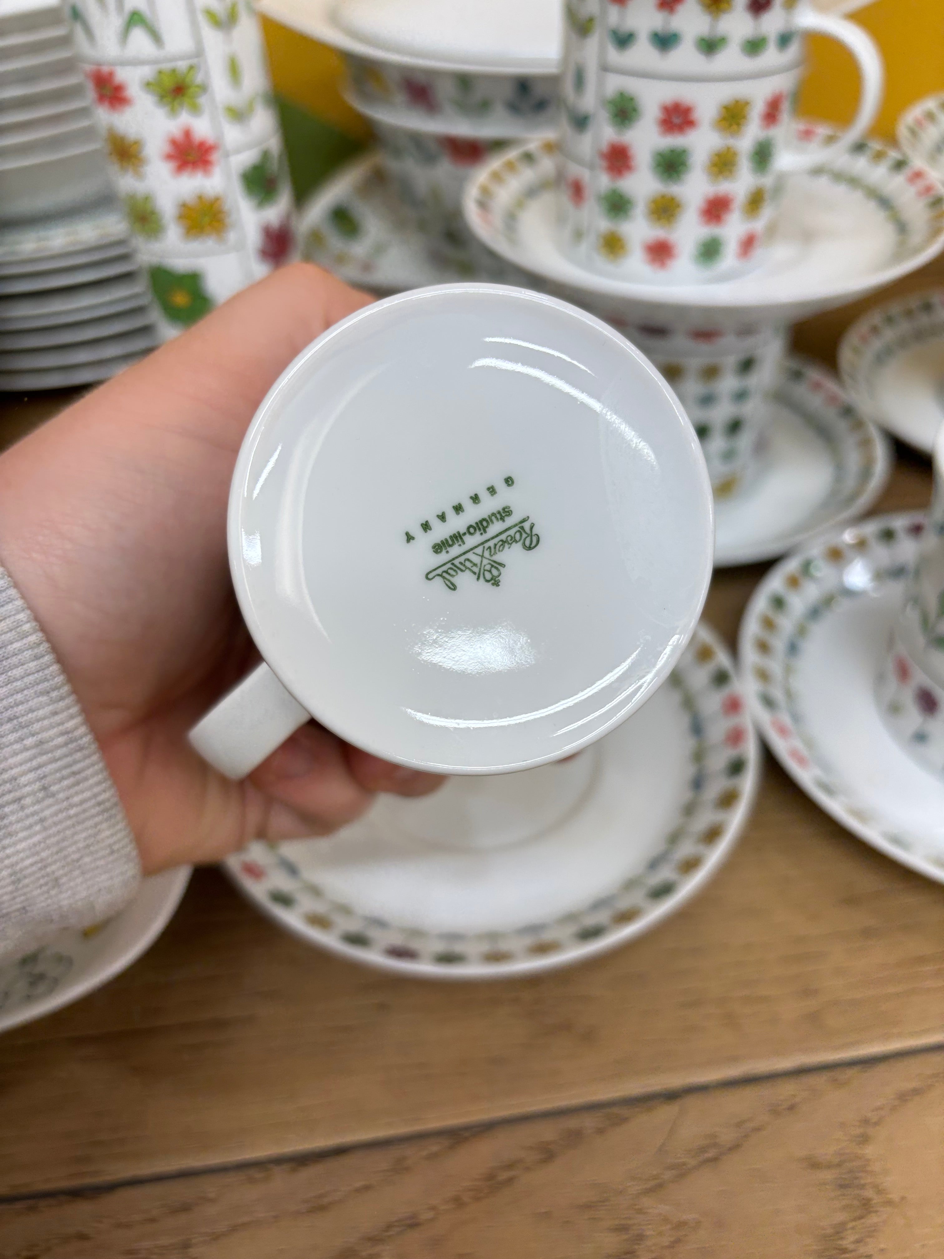 Large Piemonte Floral Set by Rosenthal