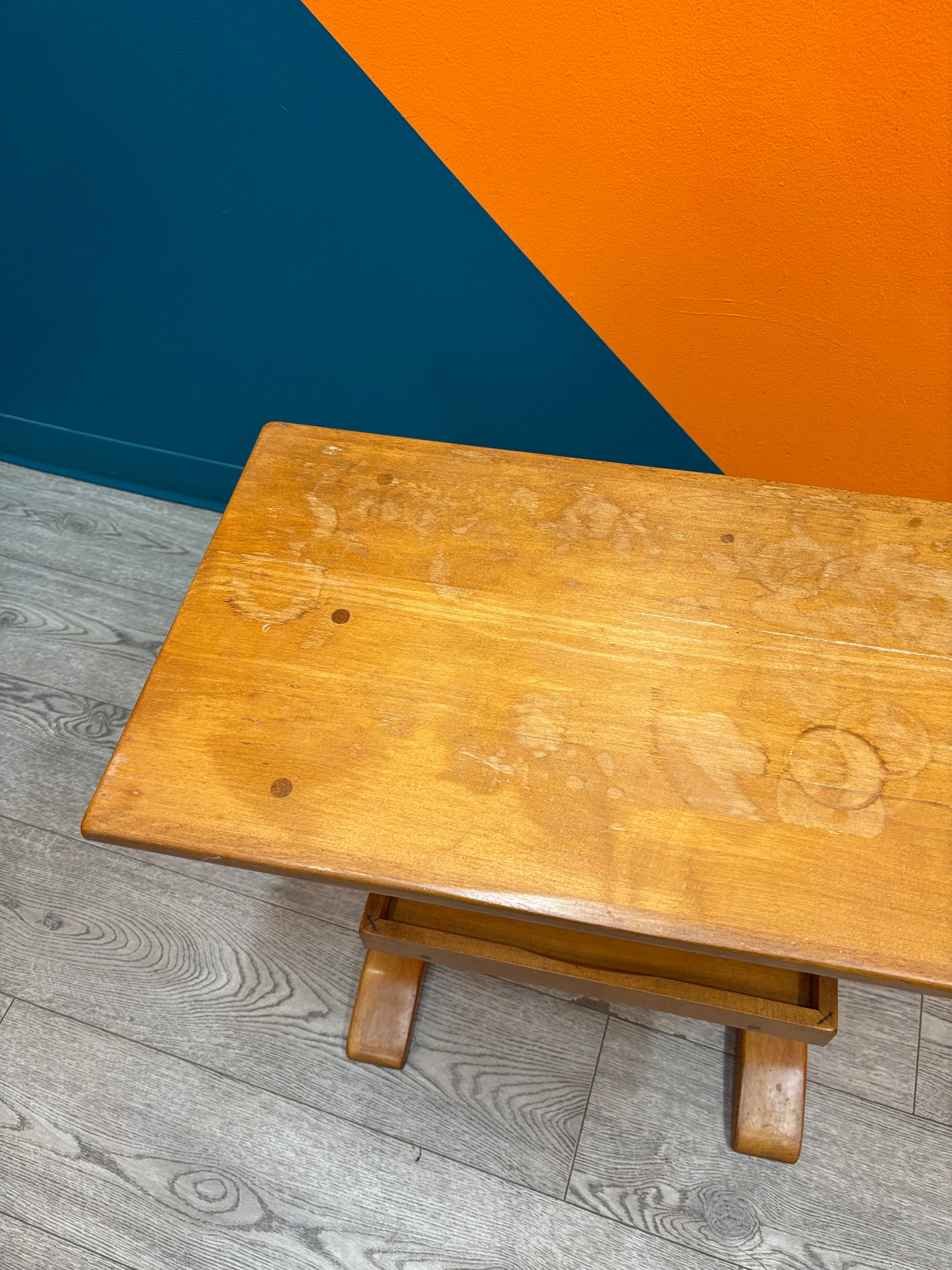 Wood Side Table