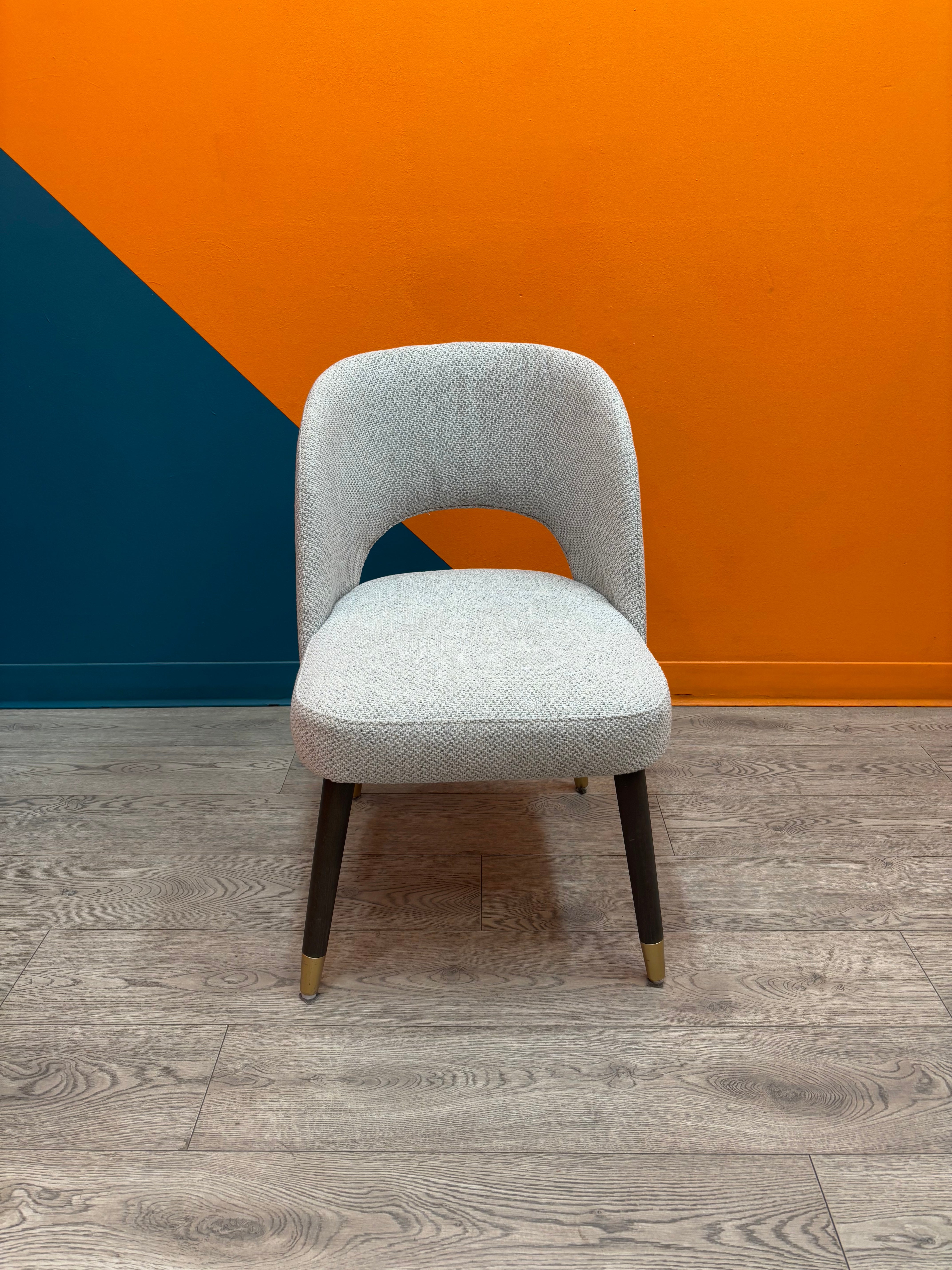 Grey Upholstered Dining Chair (4 Available)