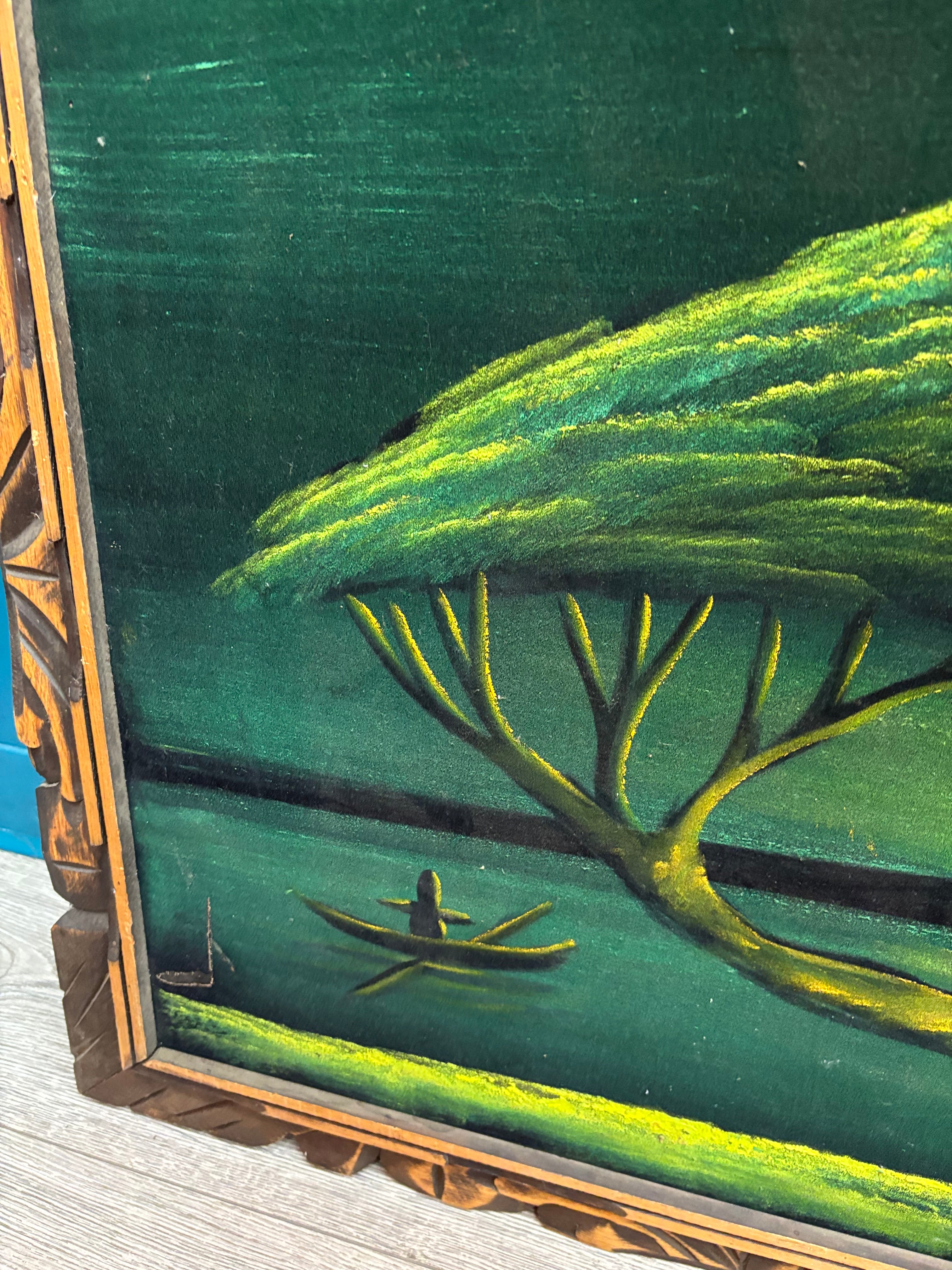Black Velvet Painting