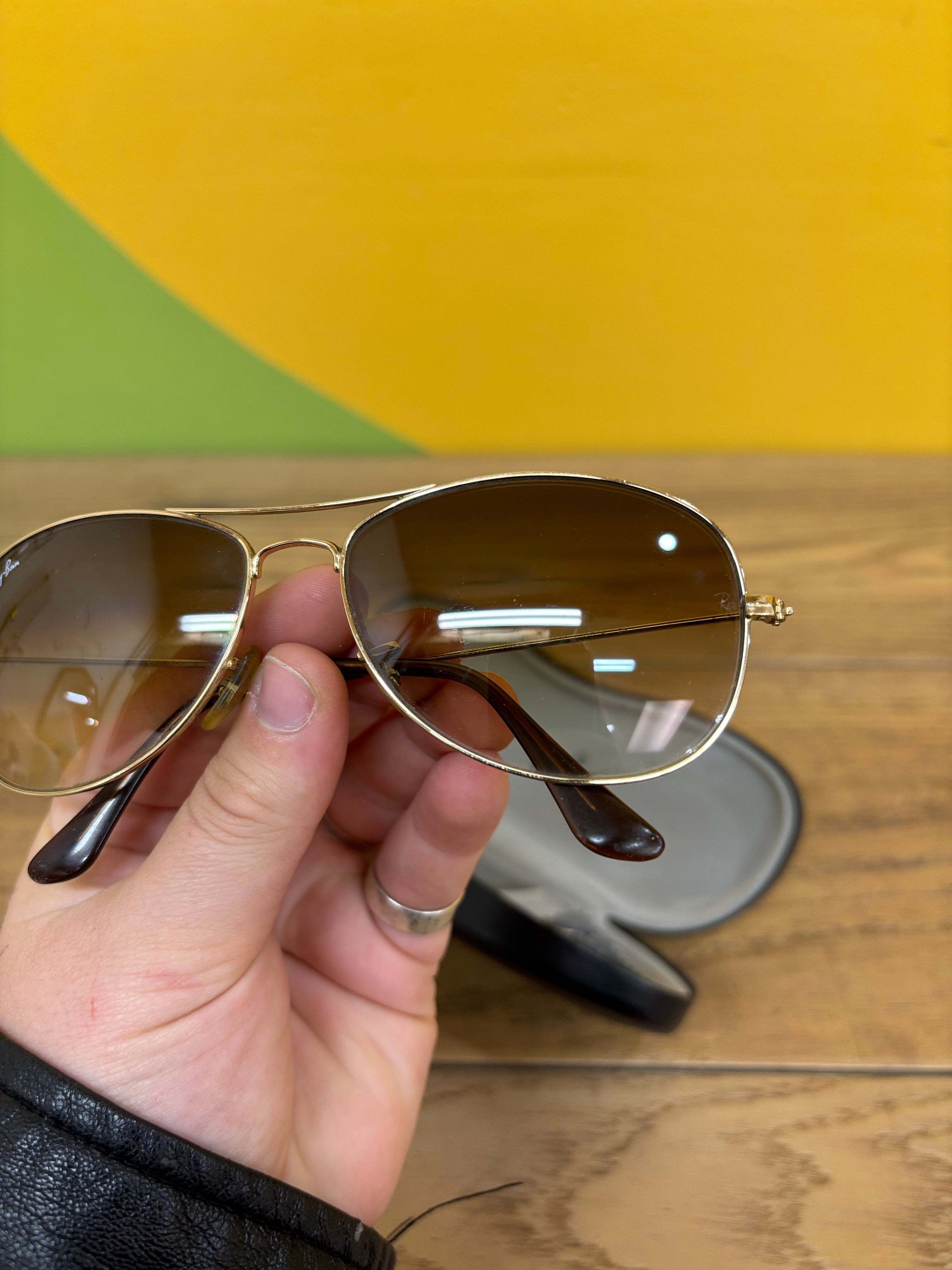 Ray Ban Cockpit Aviators (RB3362)