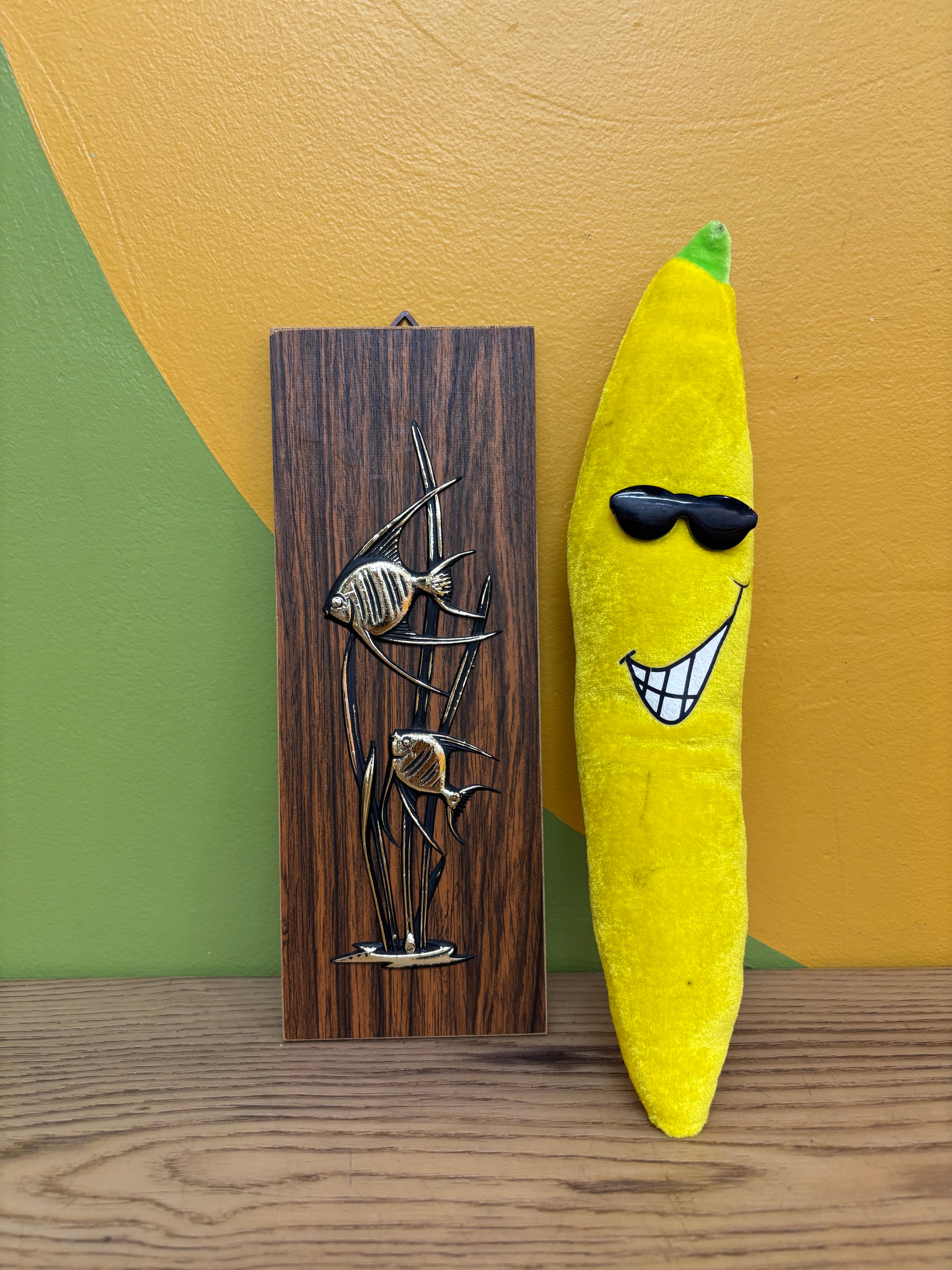Wood Fish Wall Hanging