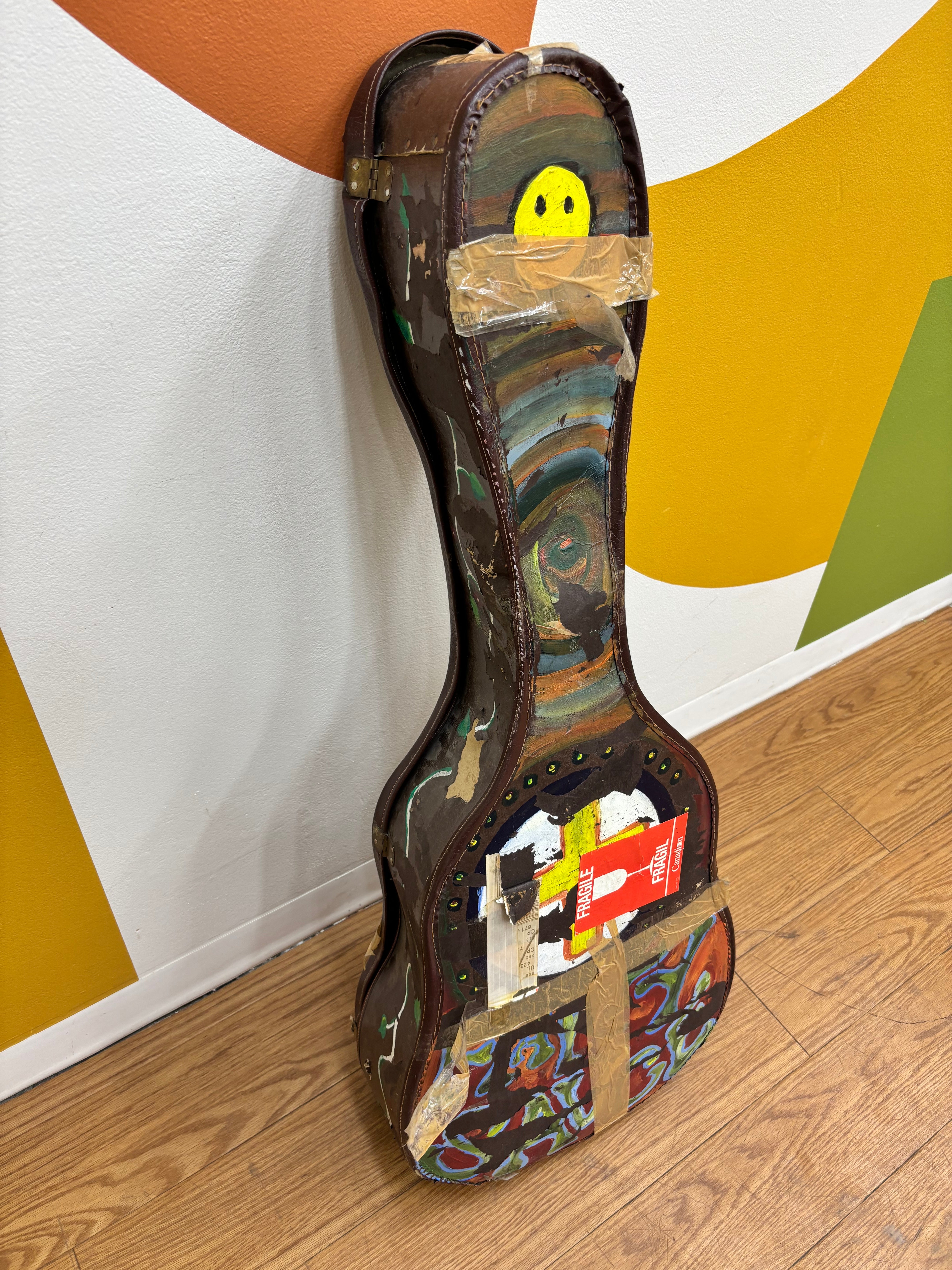 Hand-Painted Anjo Acoustic Guitar