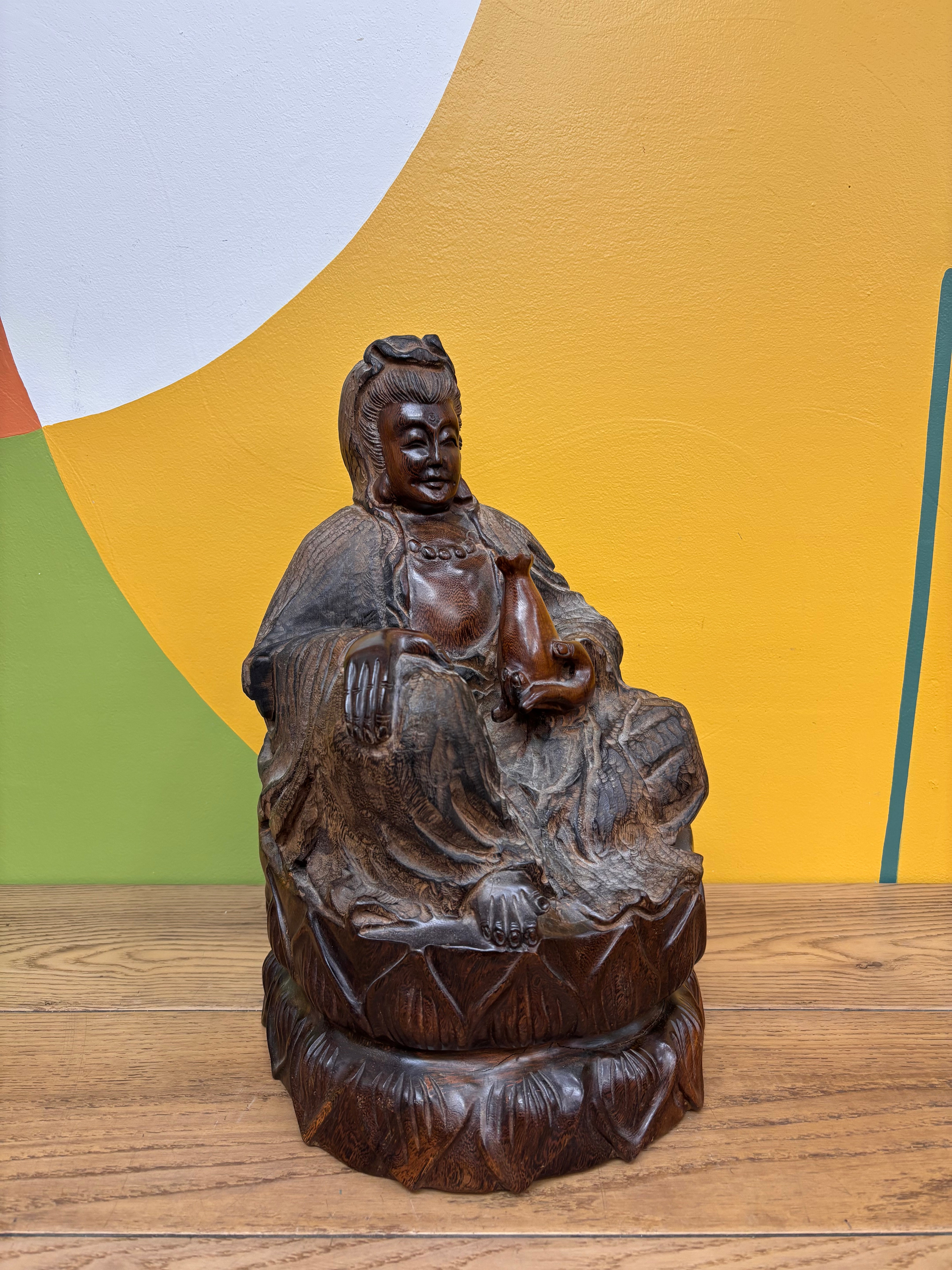 Wood Carved Statue