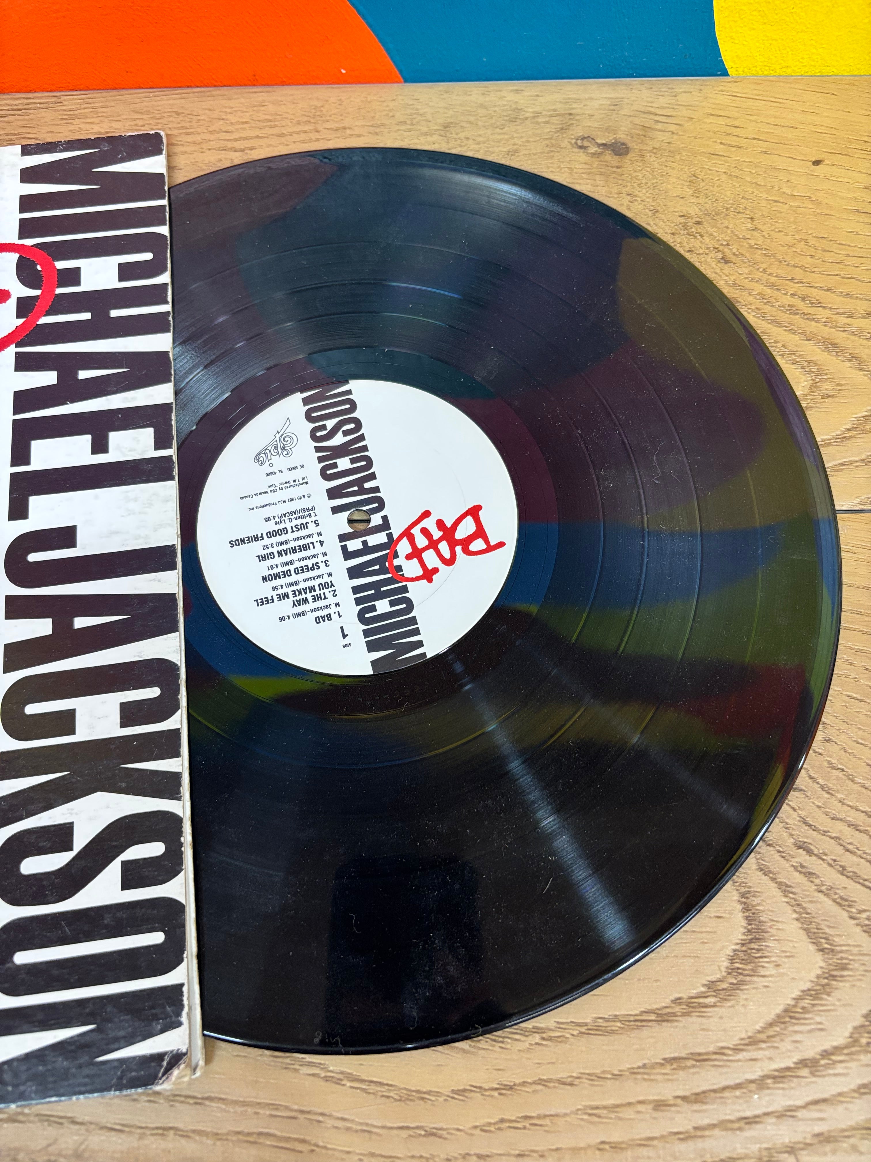 Michael Jackson Bad Vinyl