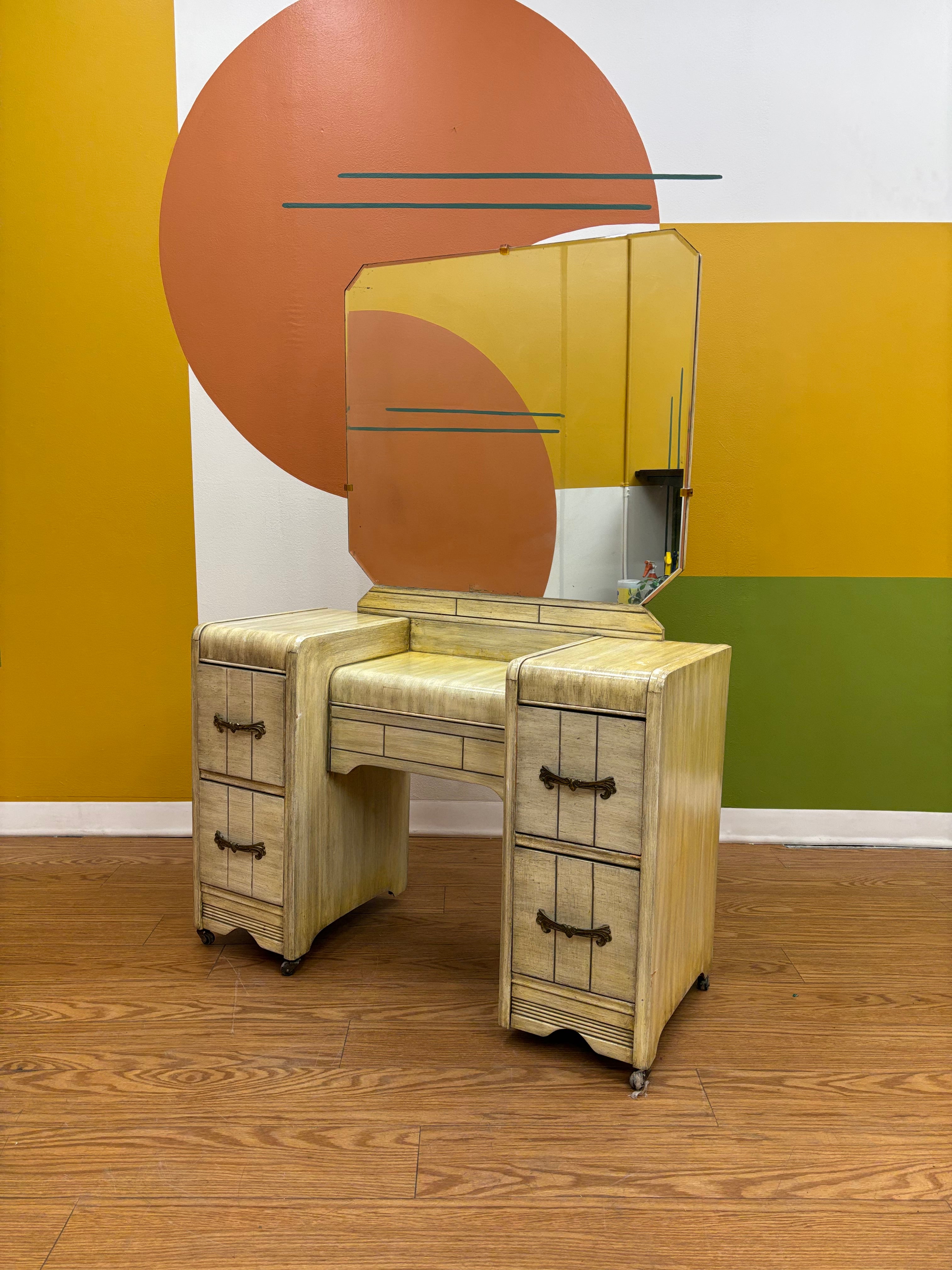 Wood Vanity