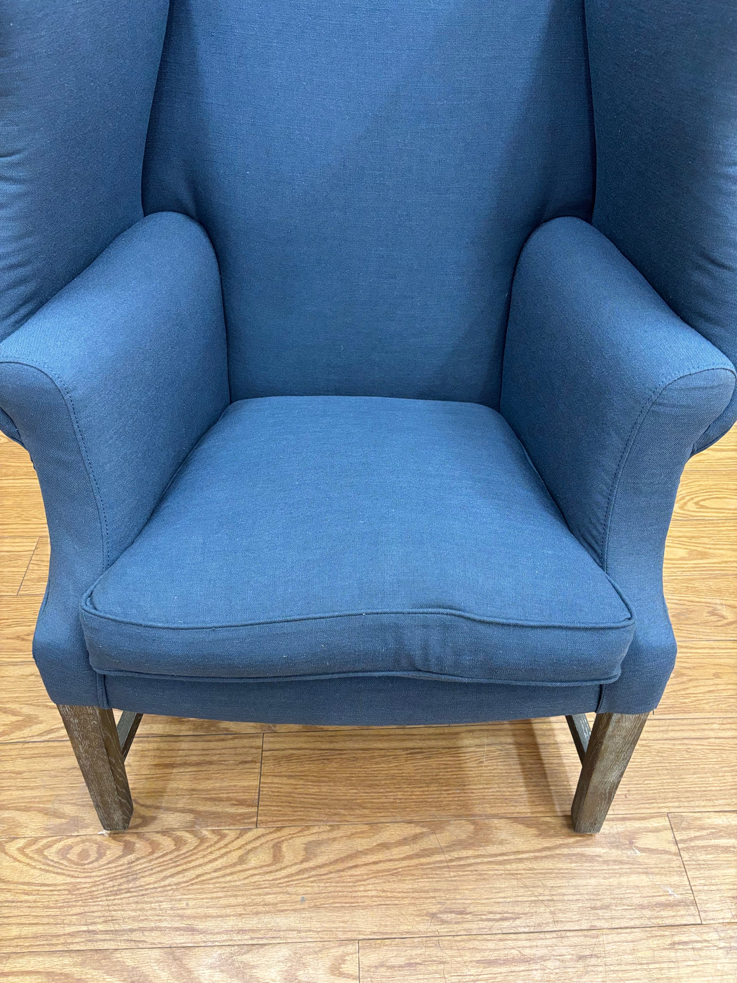 Navy Armchair