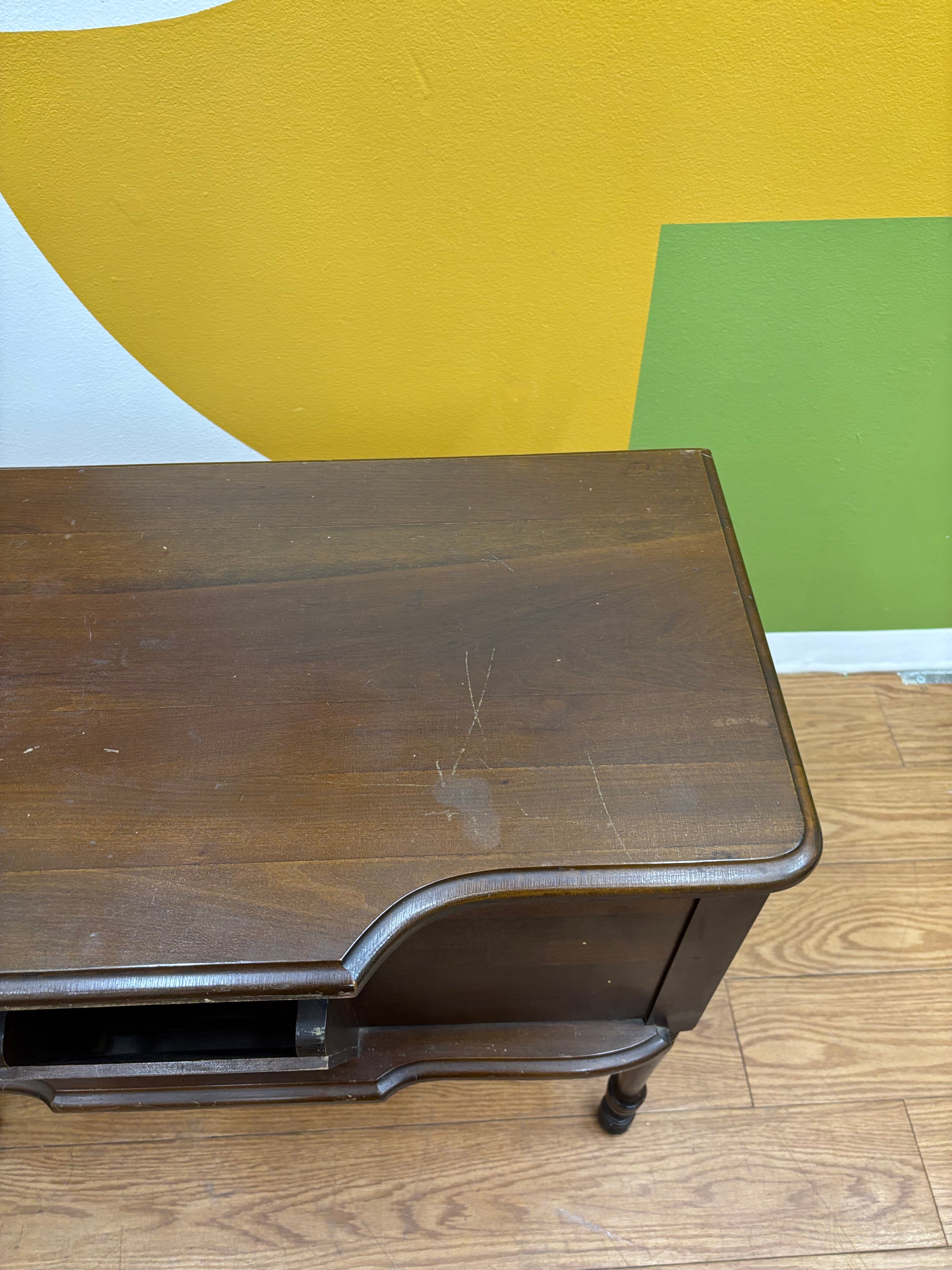 Wood Side Table