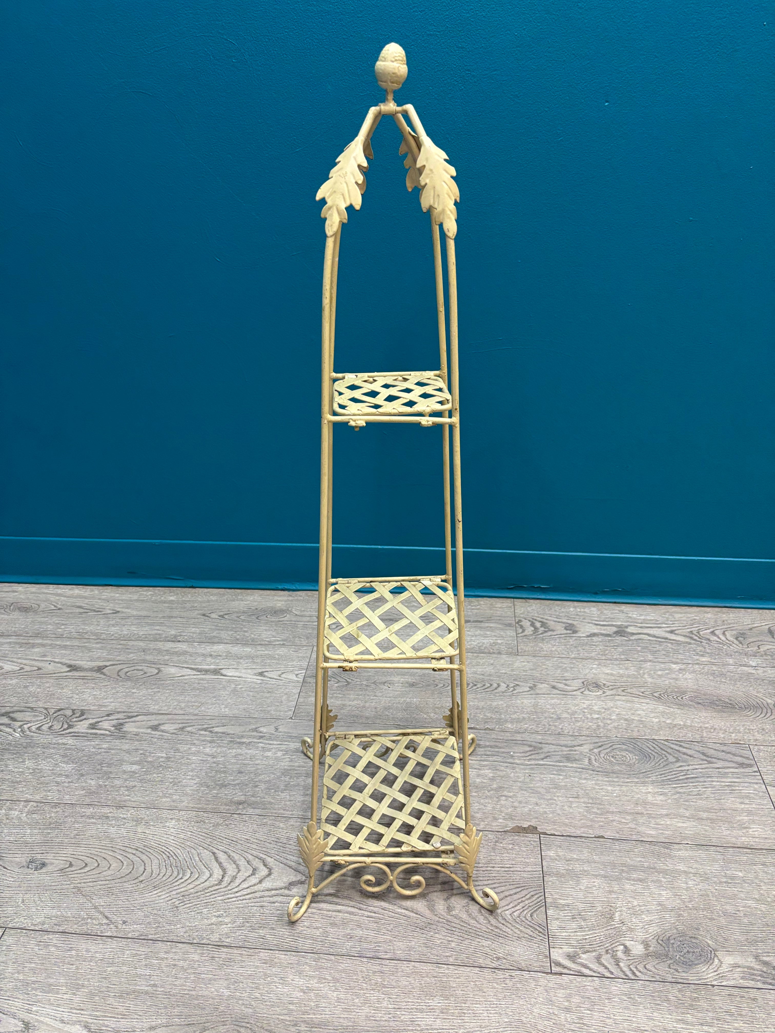 Small 3 Tier Metal Shelf