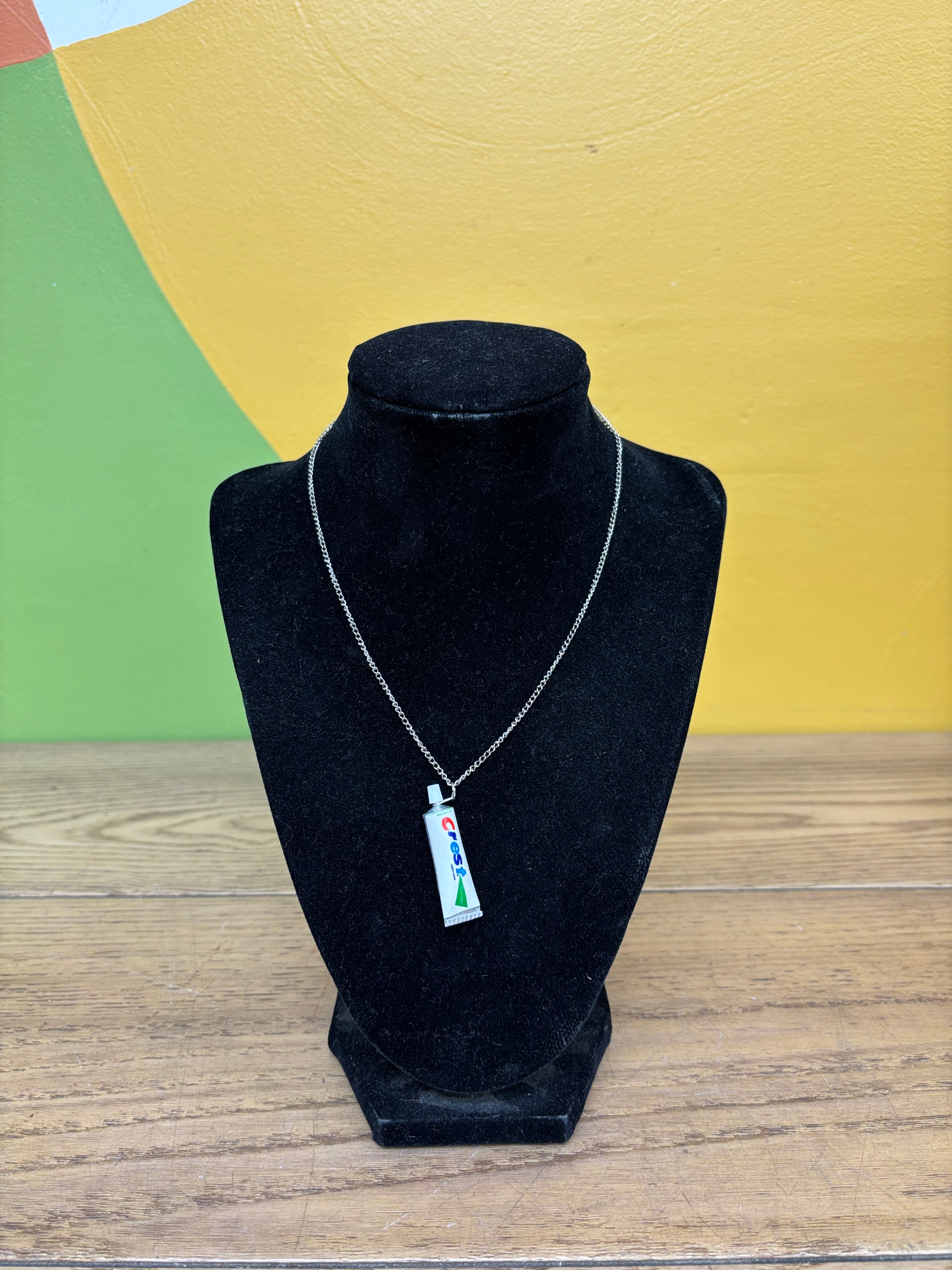 Crest Toothpaste Necklace