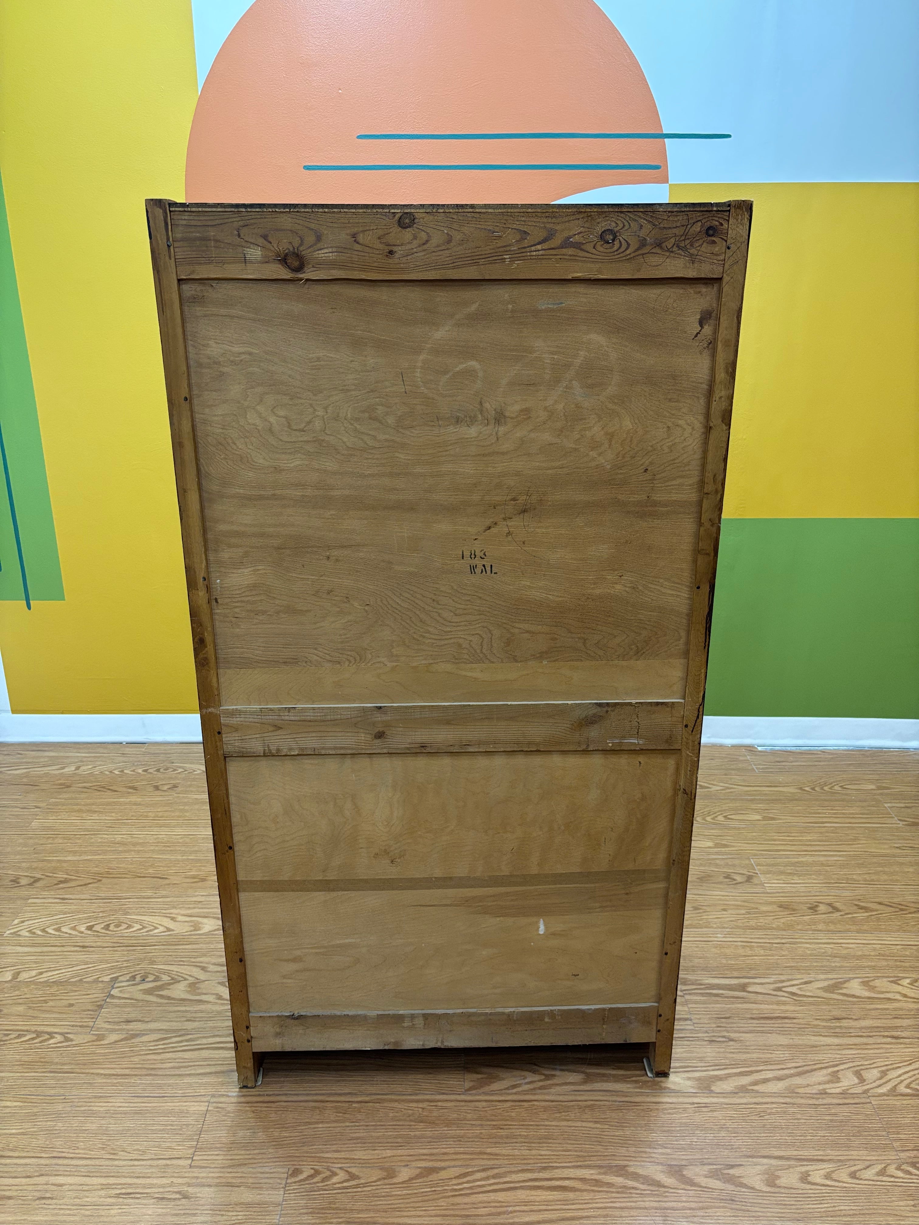 Wood Display Cabinet