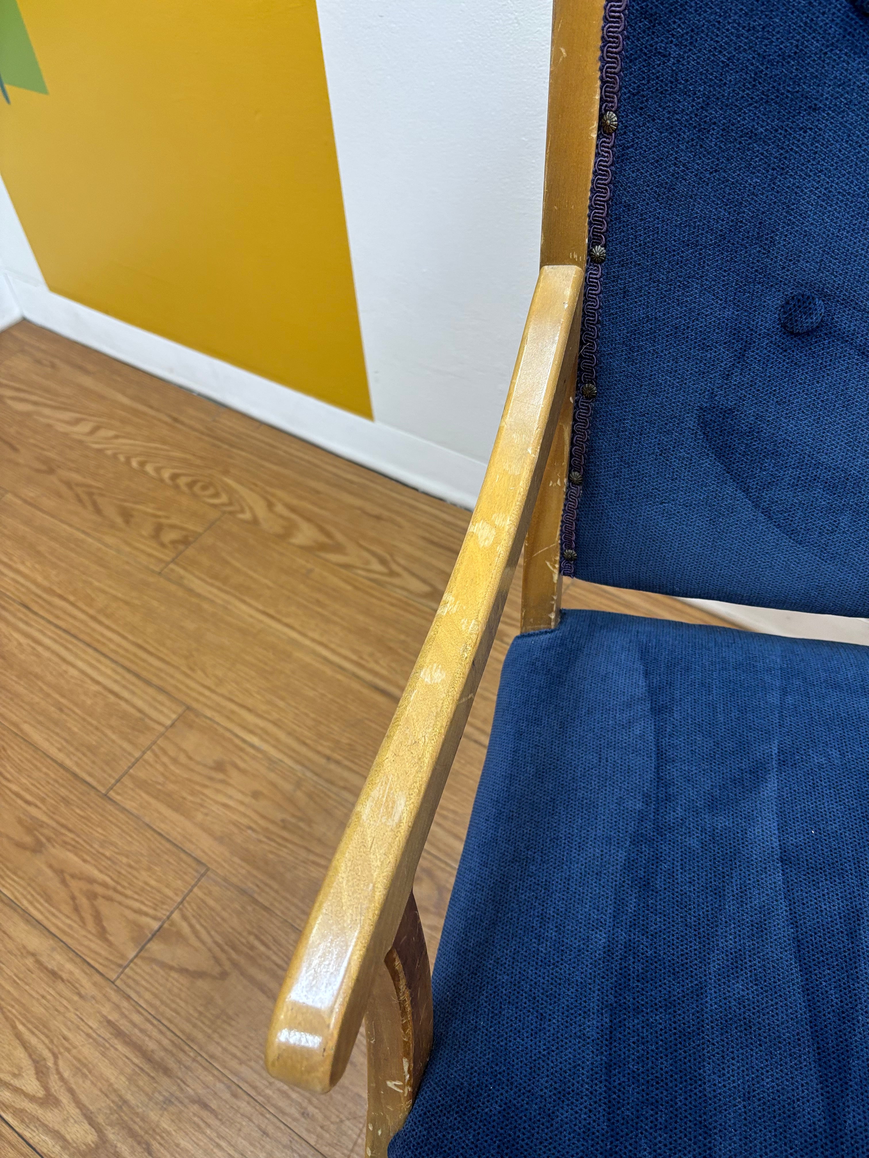Blue Dining Chair (4 available)