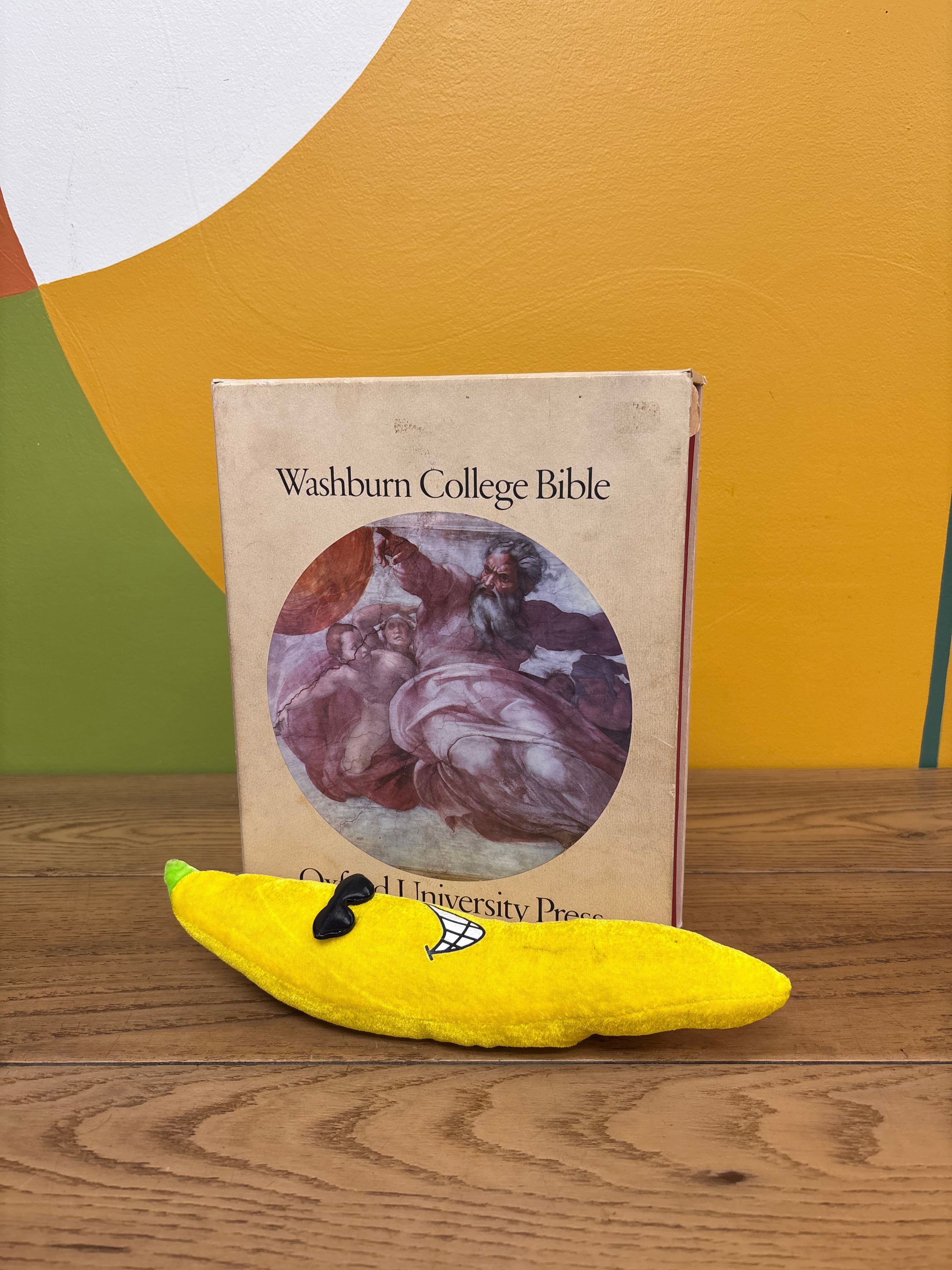 Hardcover Washburn College Bible