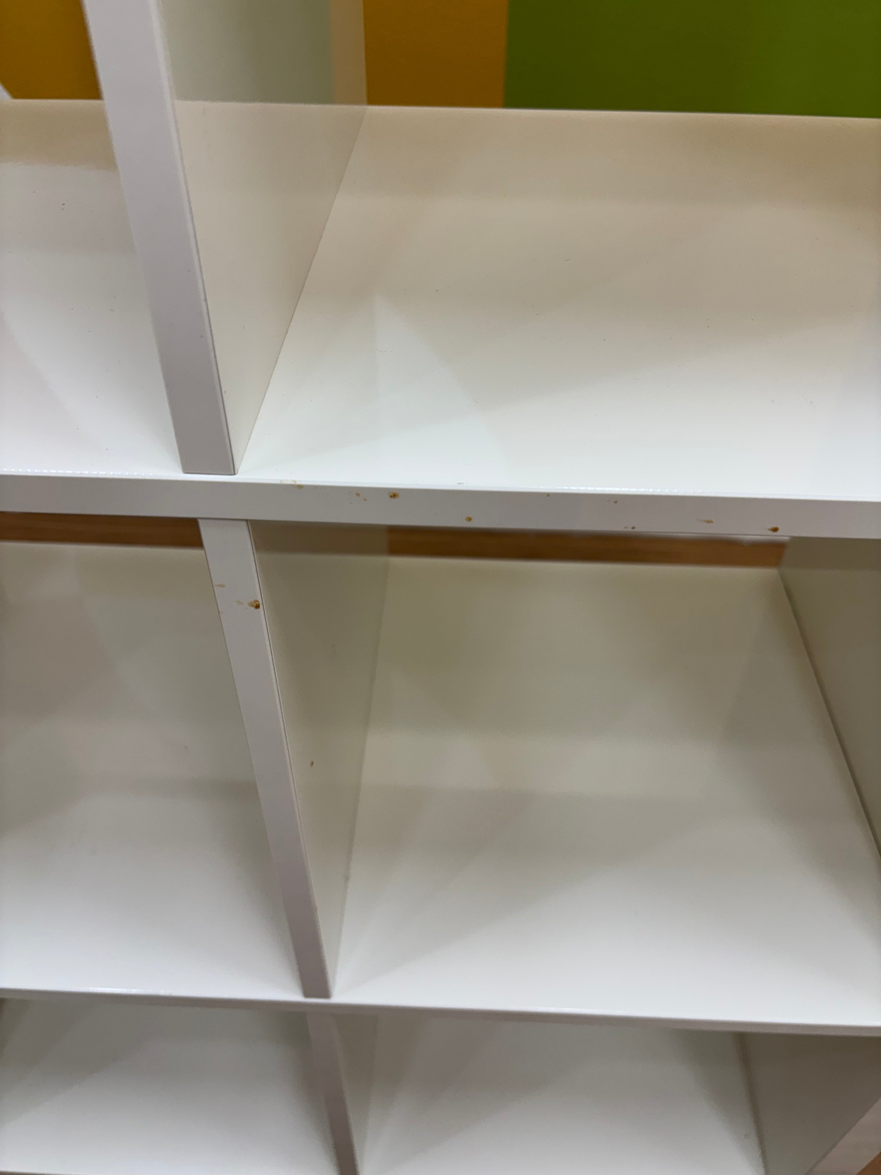8 Cube Shelf - White
