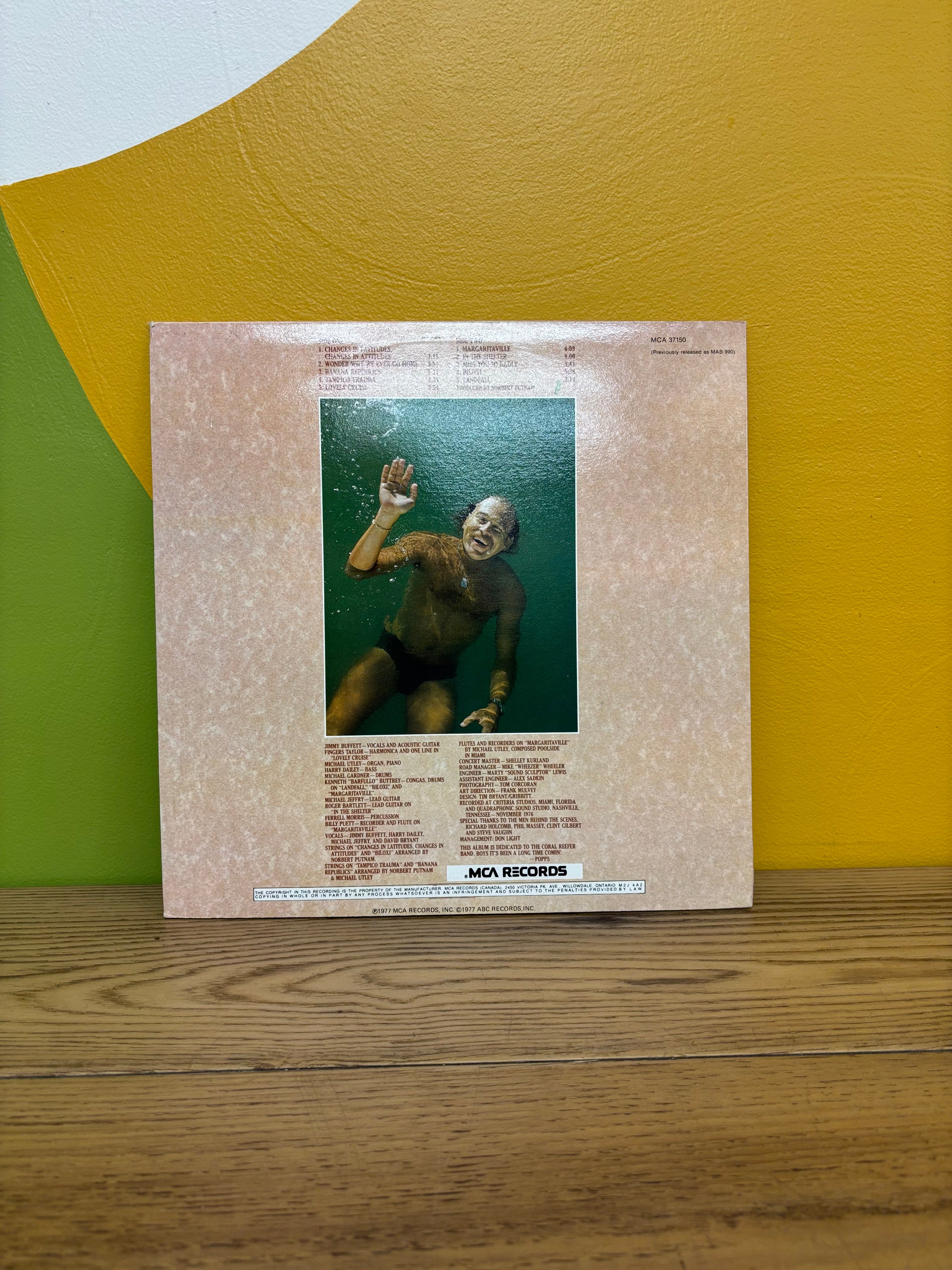 Jimmy Buffett Vinyl – Changes In Latitudes, Changes In Attitudes (2 available)