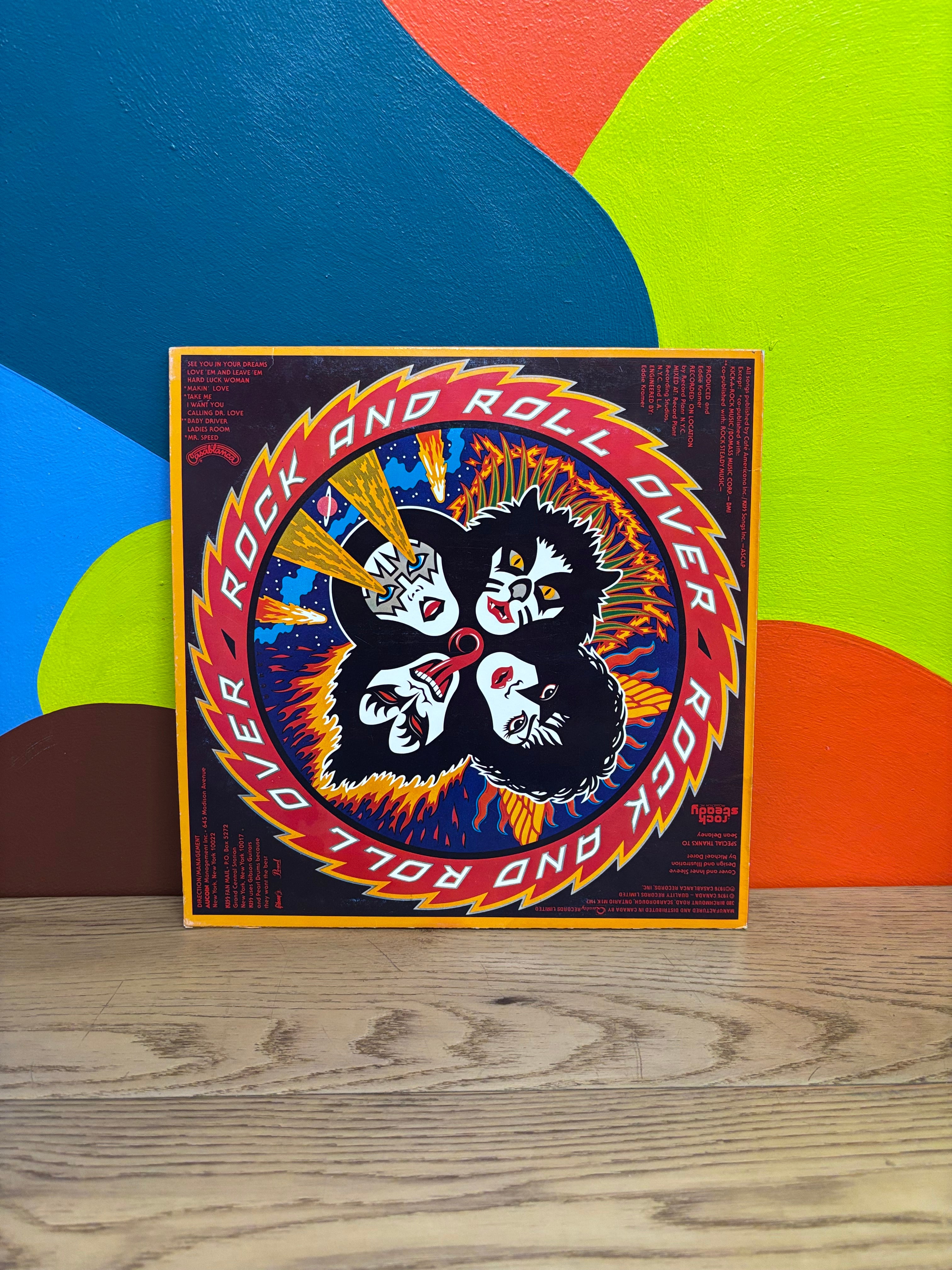 Kiss Rock & Roll Over Vinyl