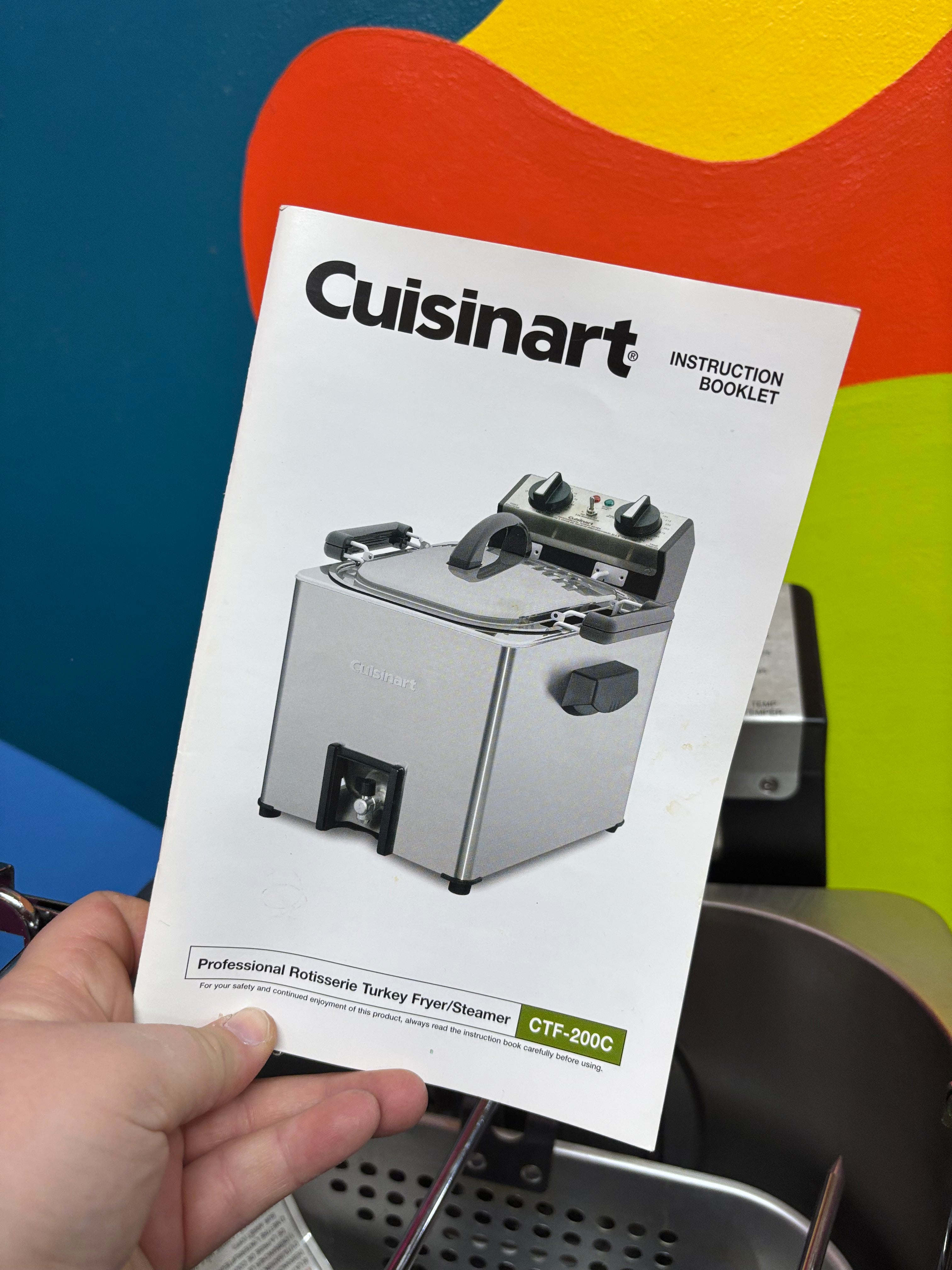 Cuisinart Rotisserie Fryer and Steamer