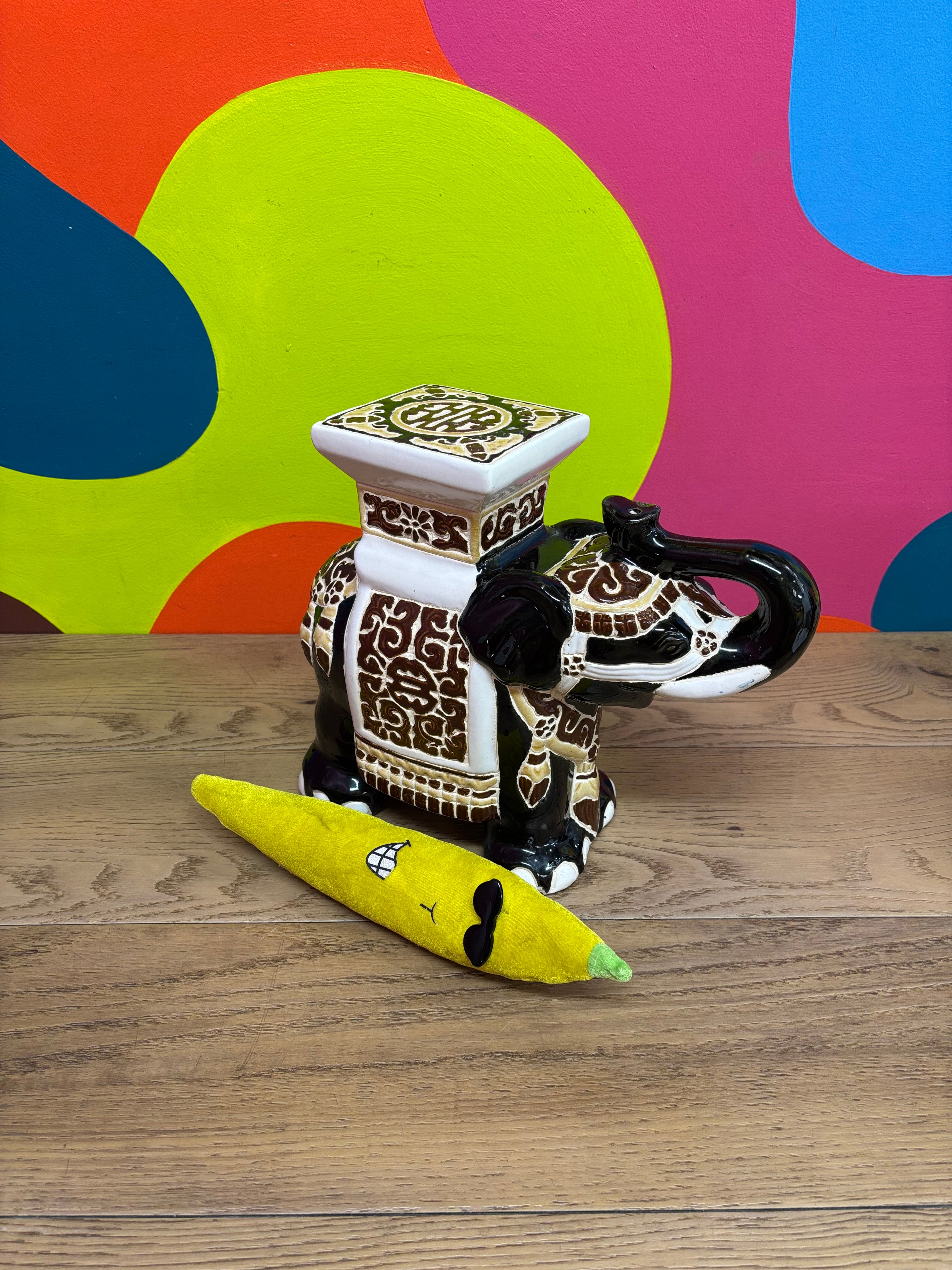 Mini Ceramic Elephant