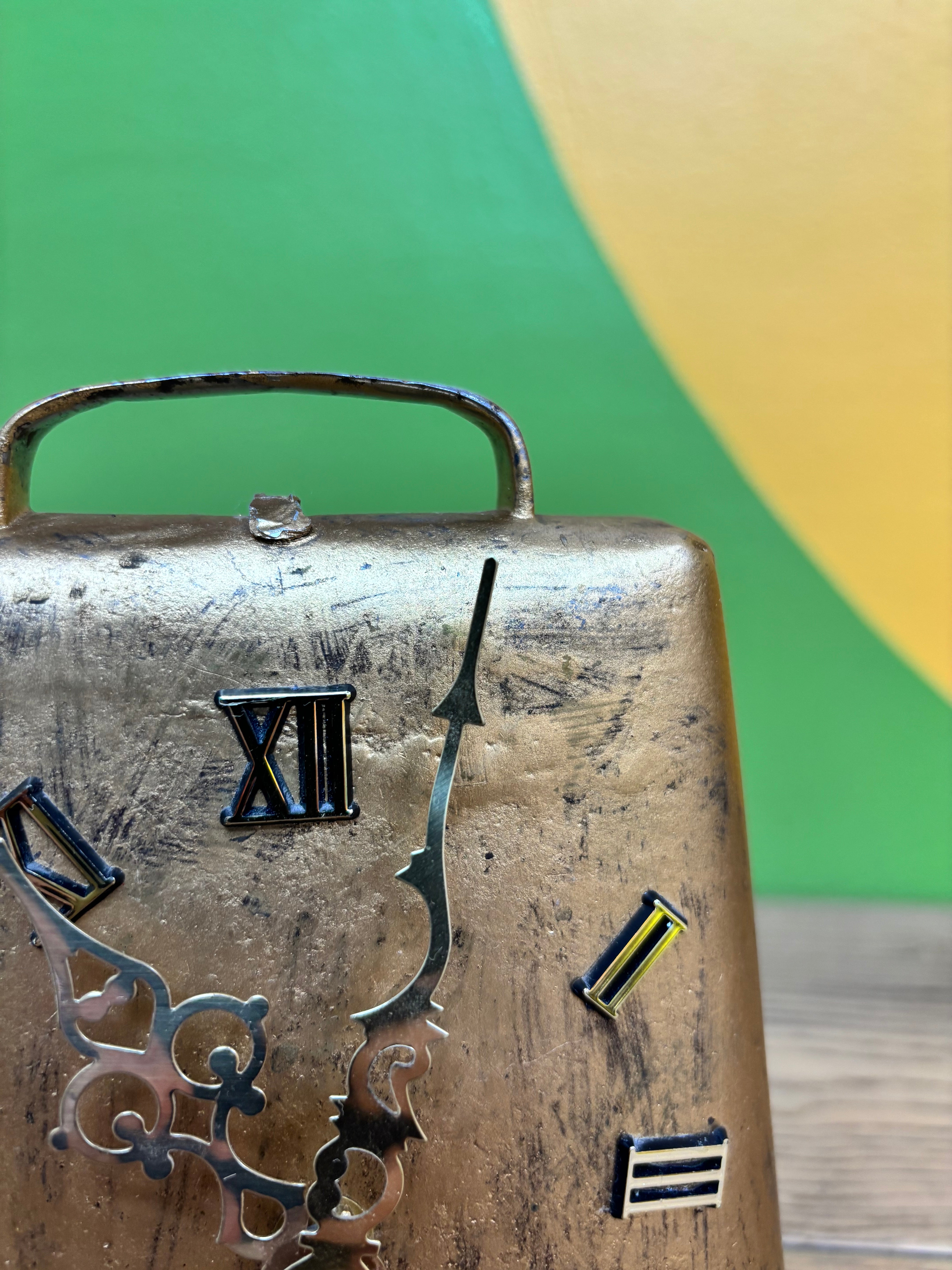 Metal Bell Clock