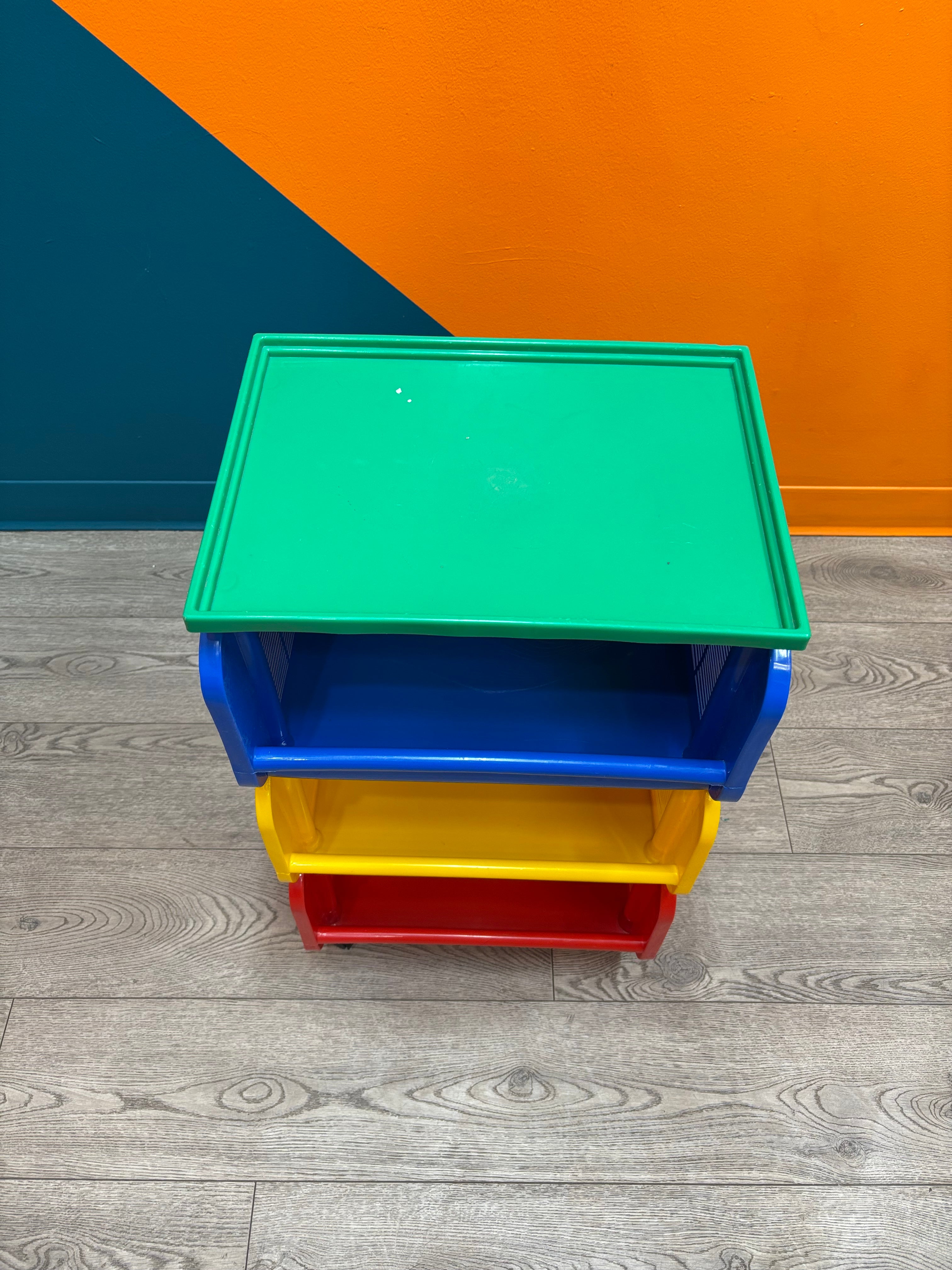 Colorful Storage Cart