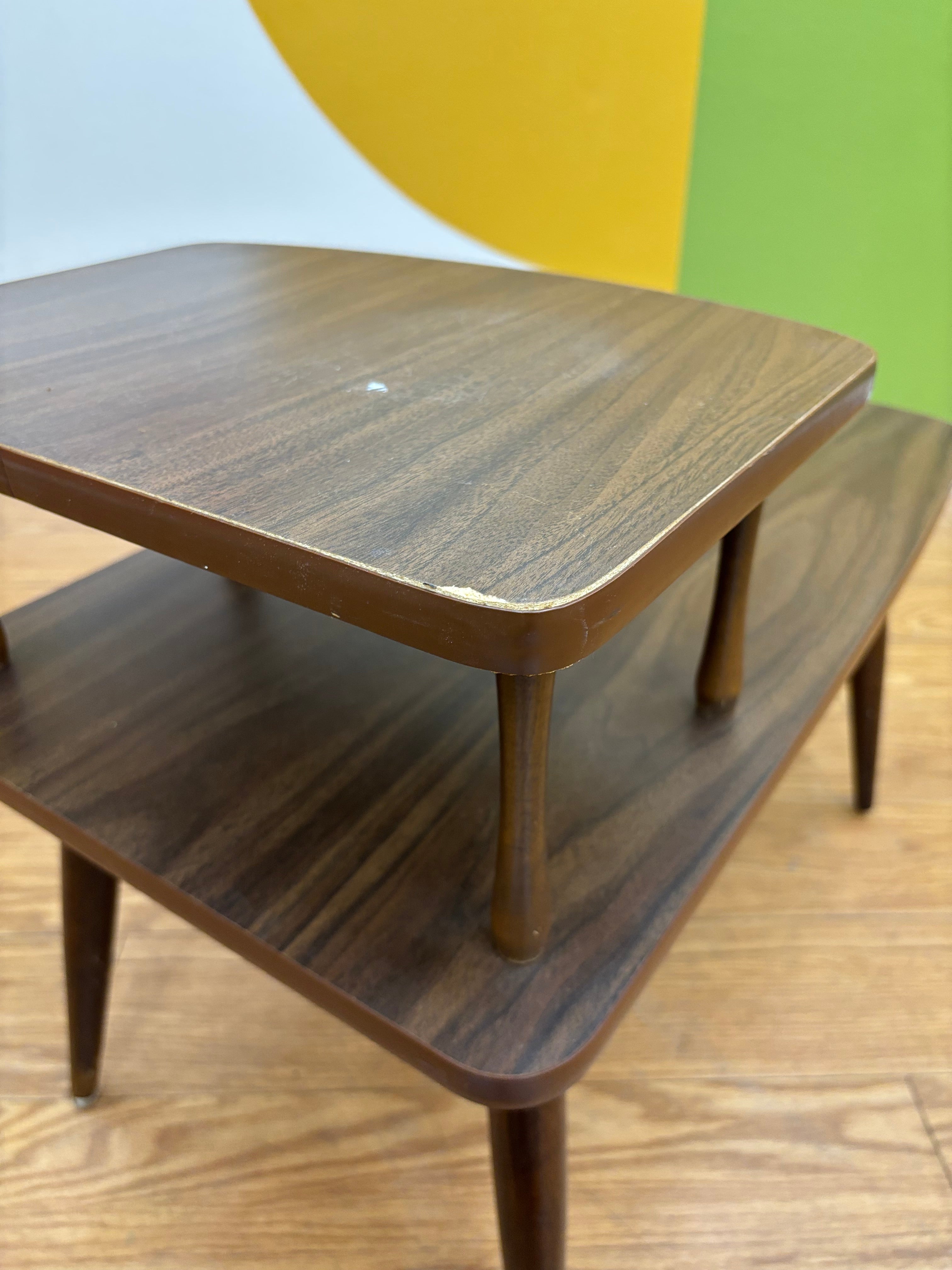 Two Tiered Side Table