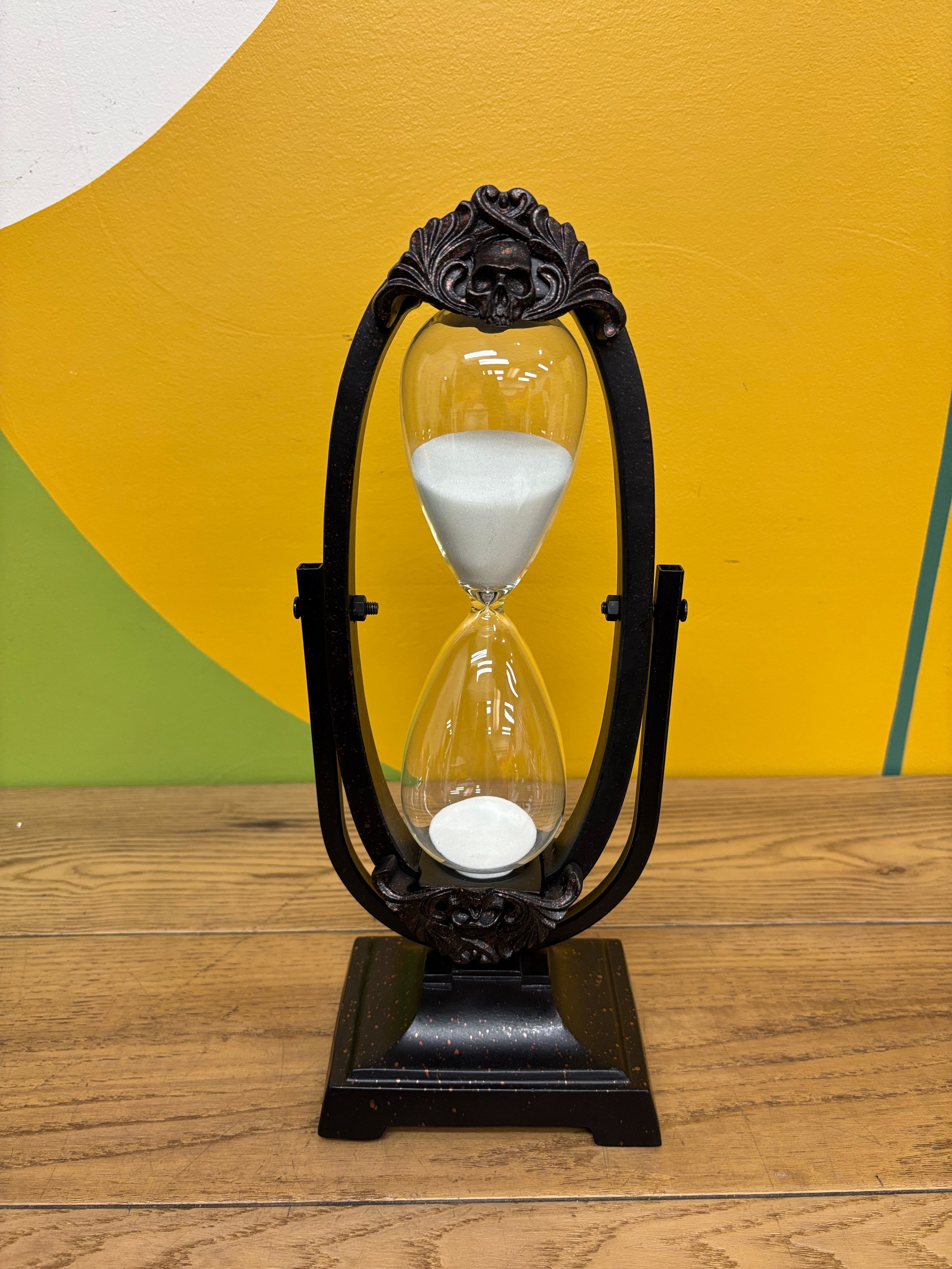 Rotating Hourglass Decor