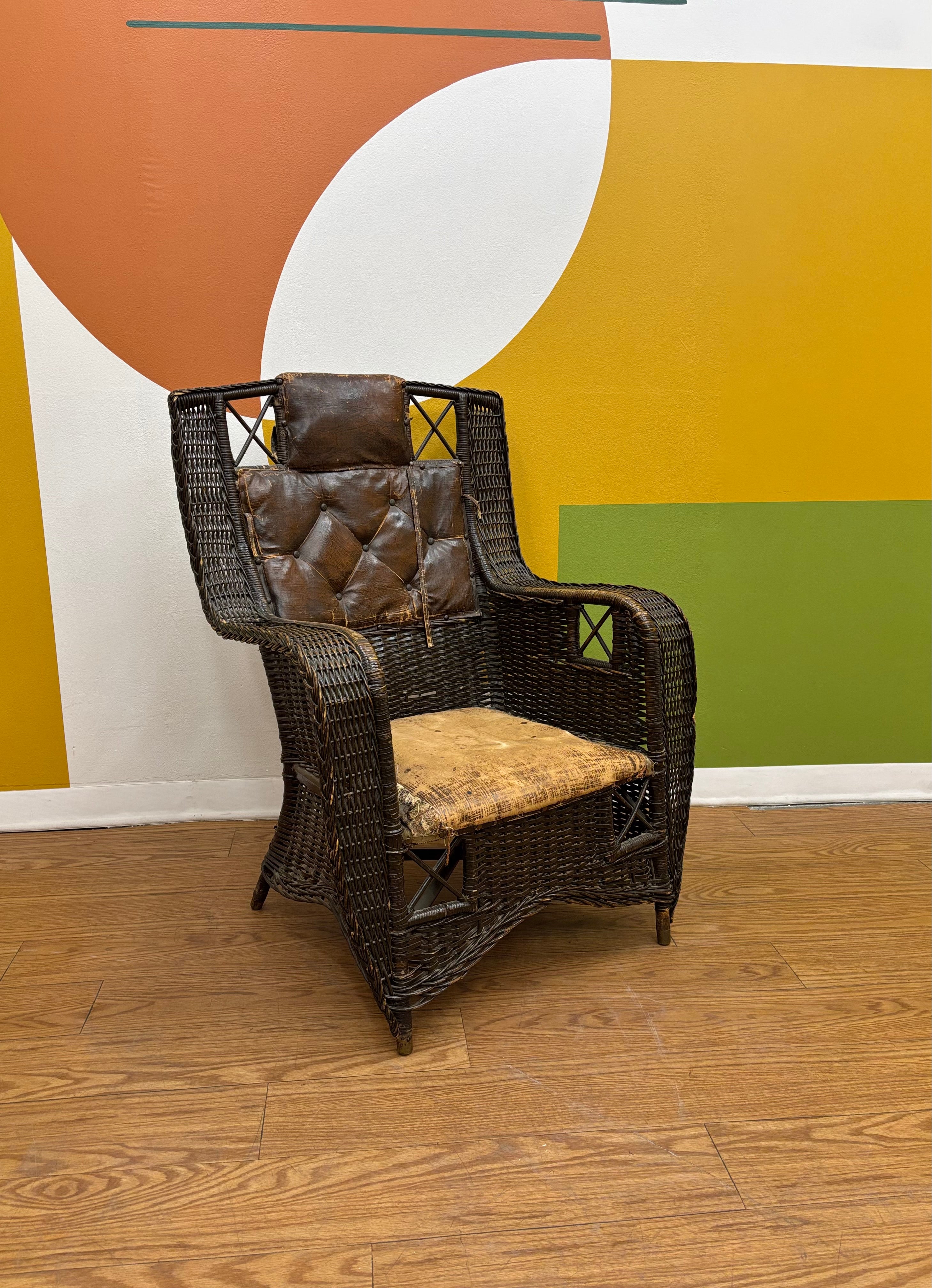 Dark Brown Armchair