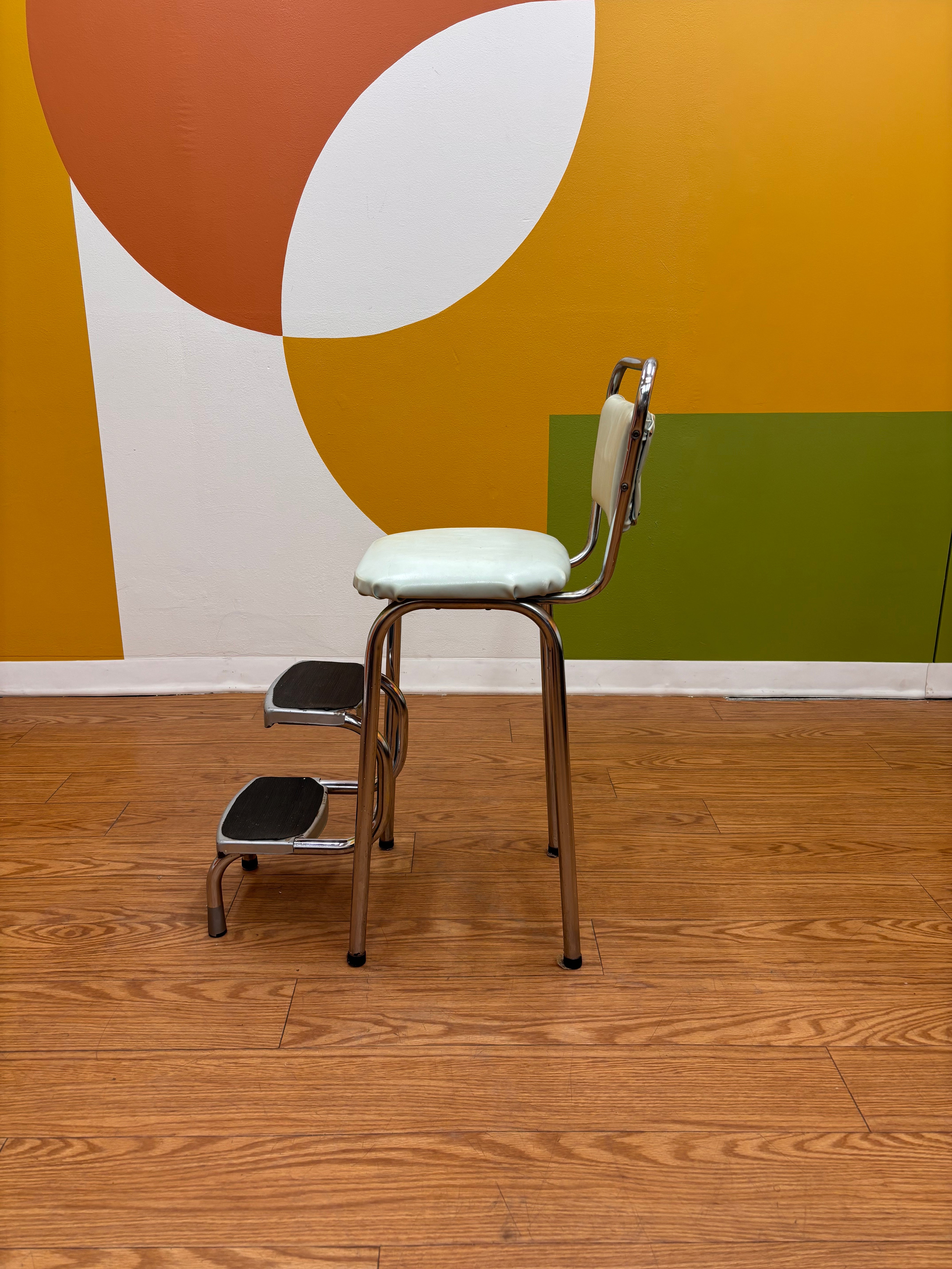 Step Stool Folding Chair