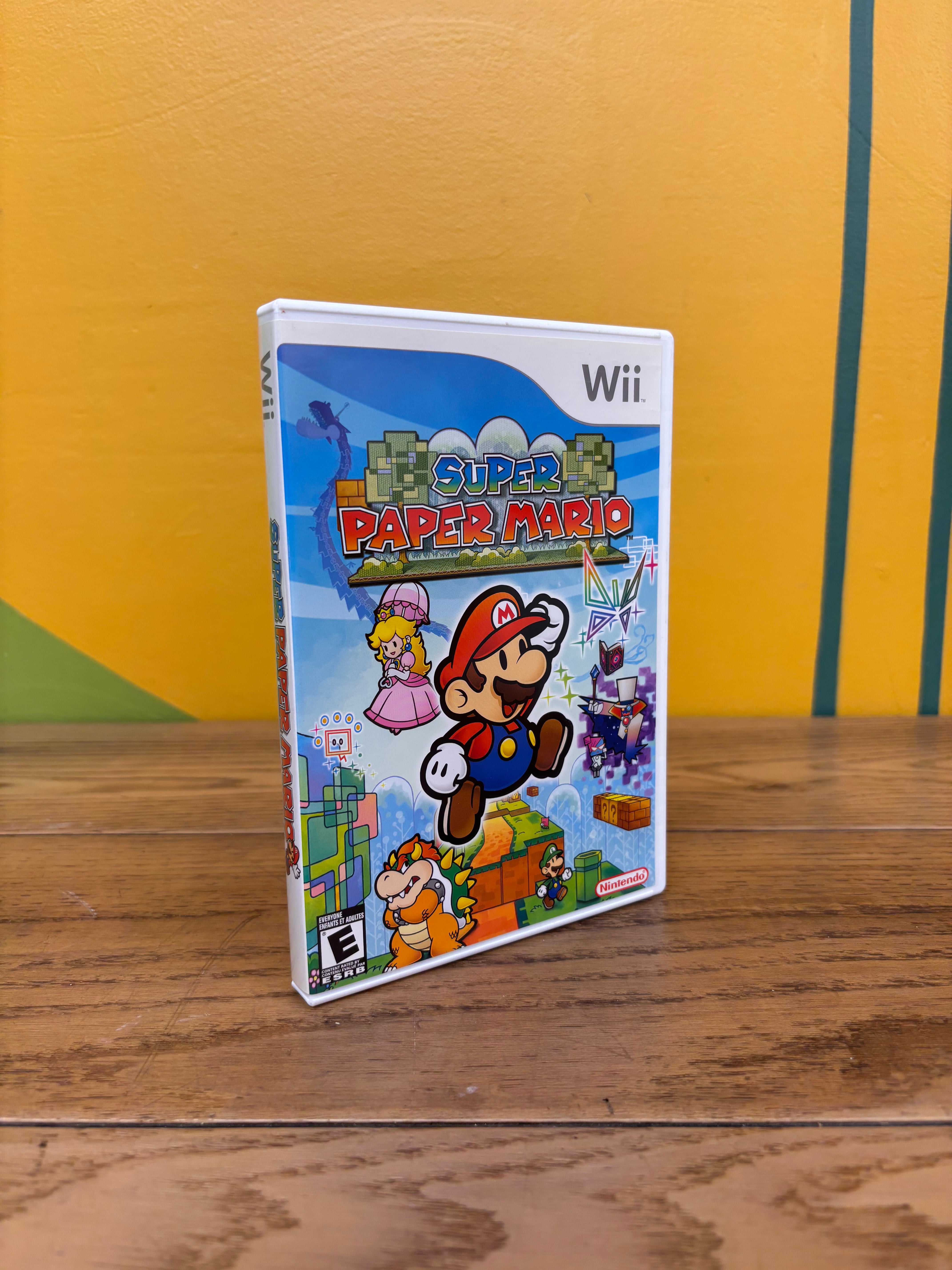 Super Paper Mario Nintendo Wii Game