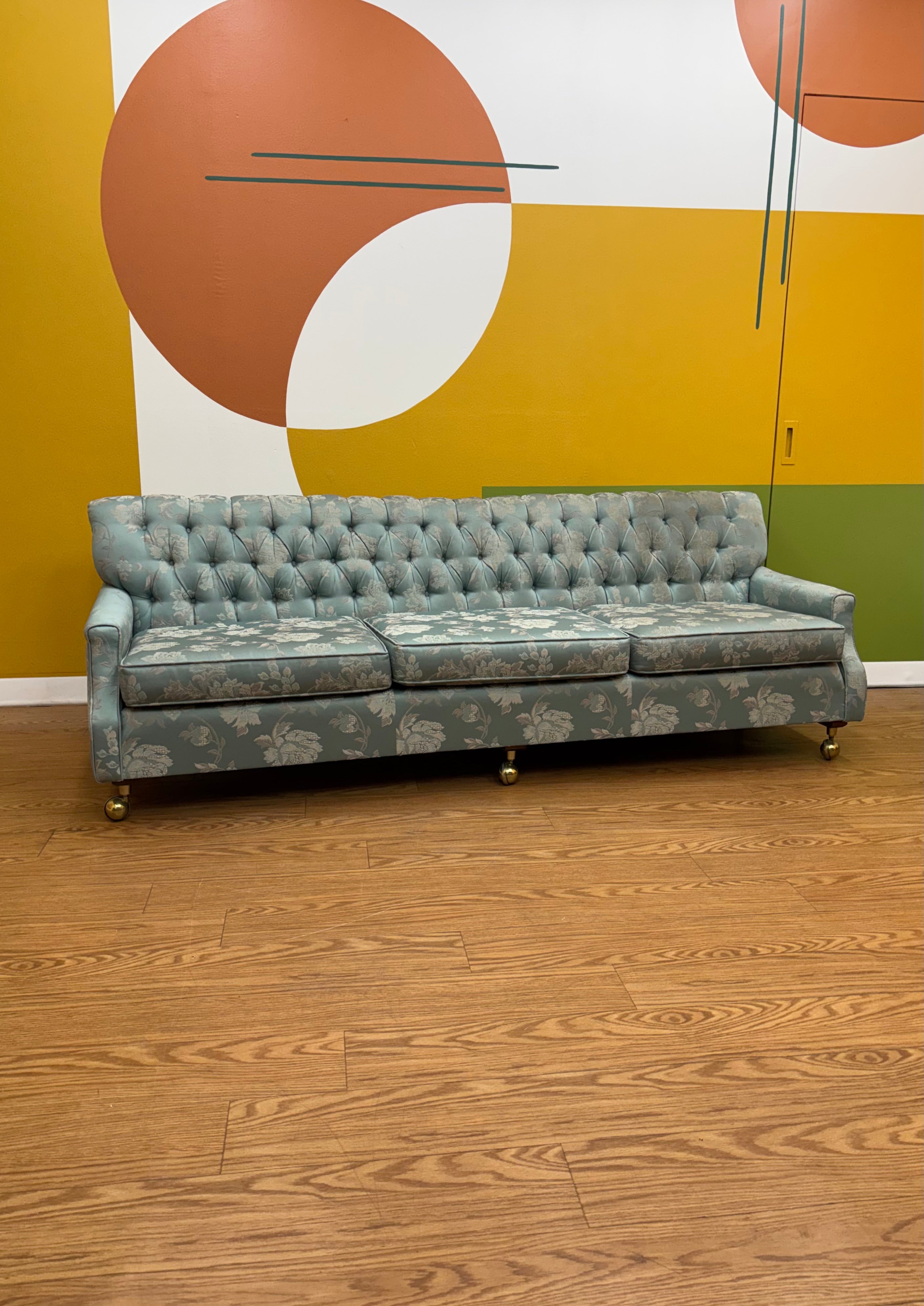 Teal Sofa
