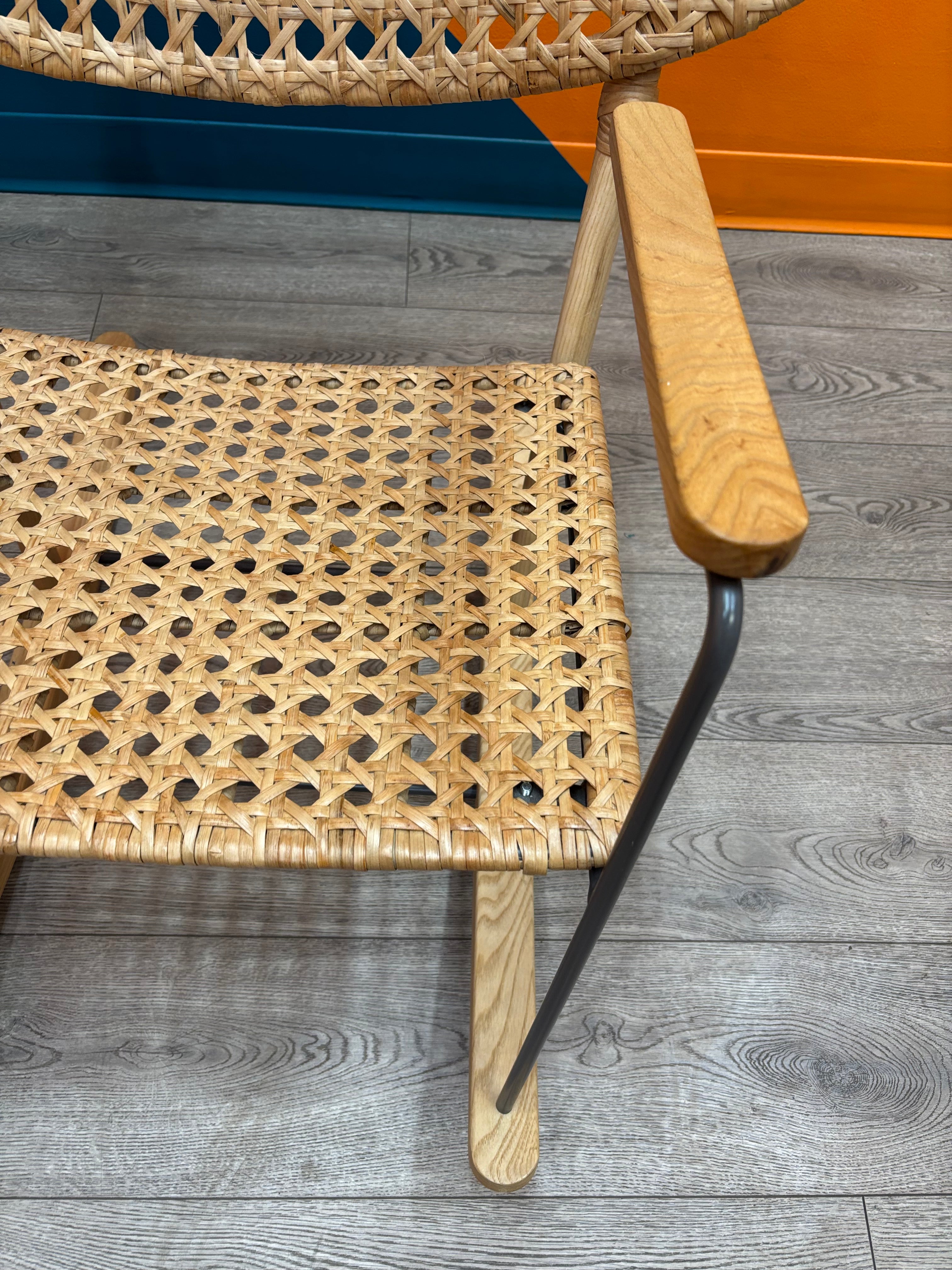 Cane Webbing Rocking Chair