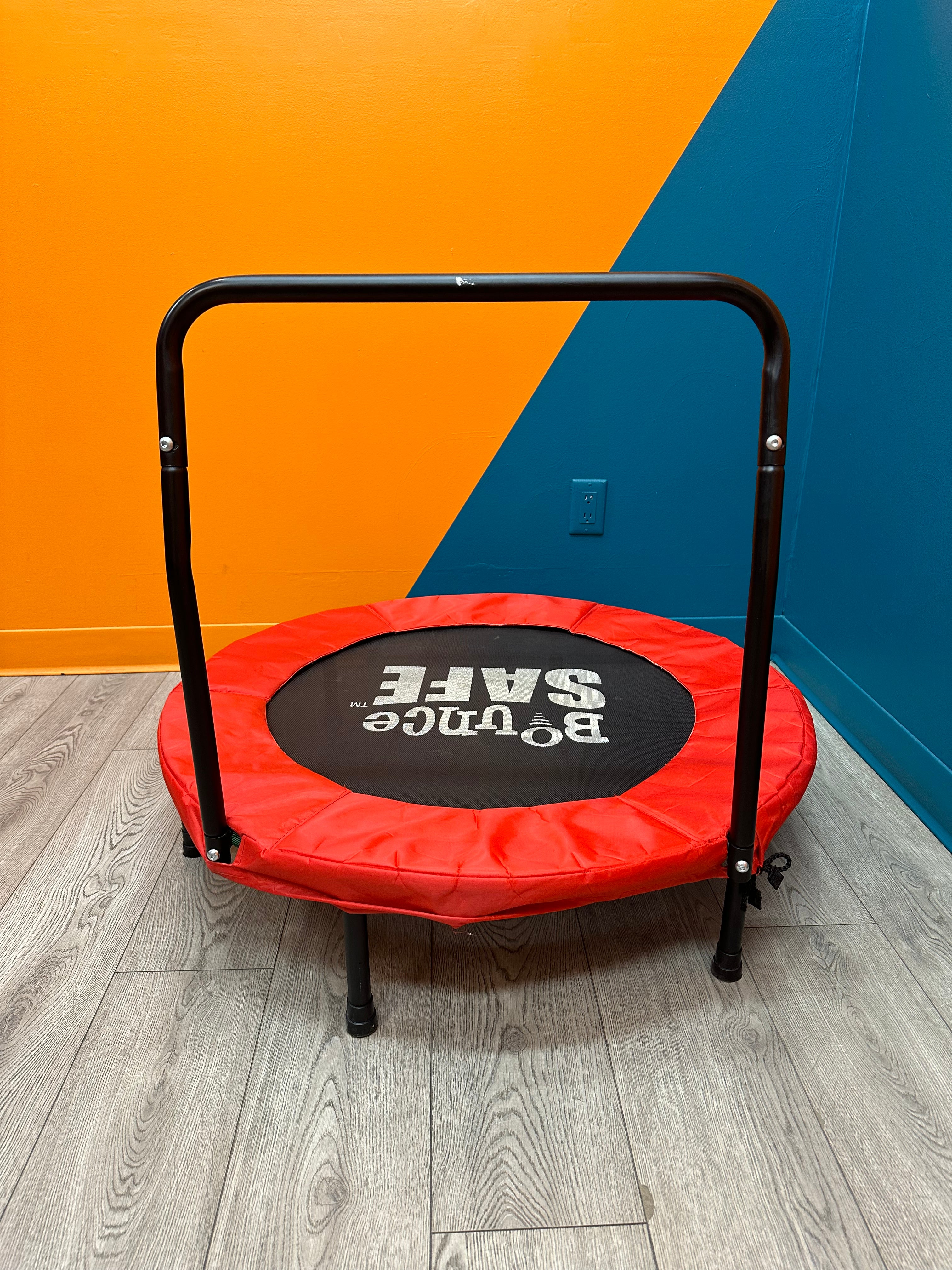 Red Exercise Trampoline