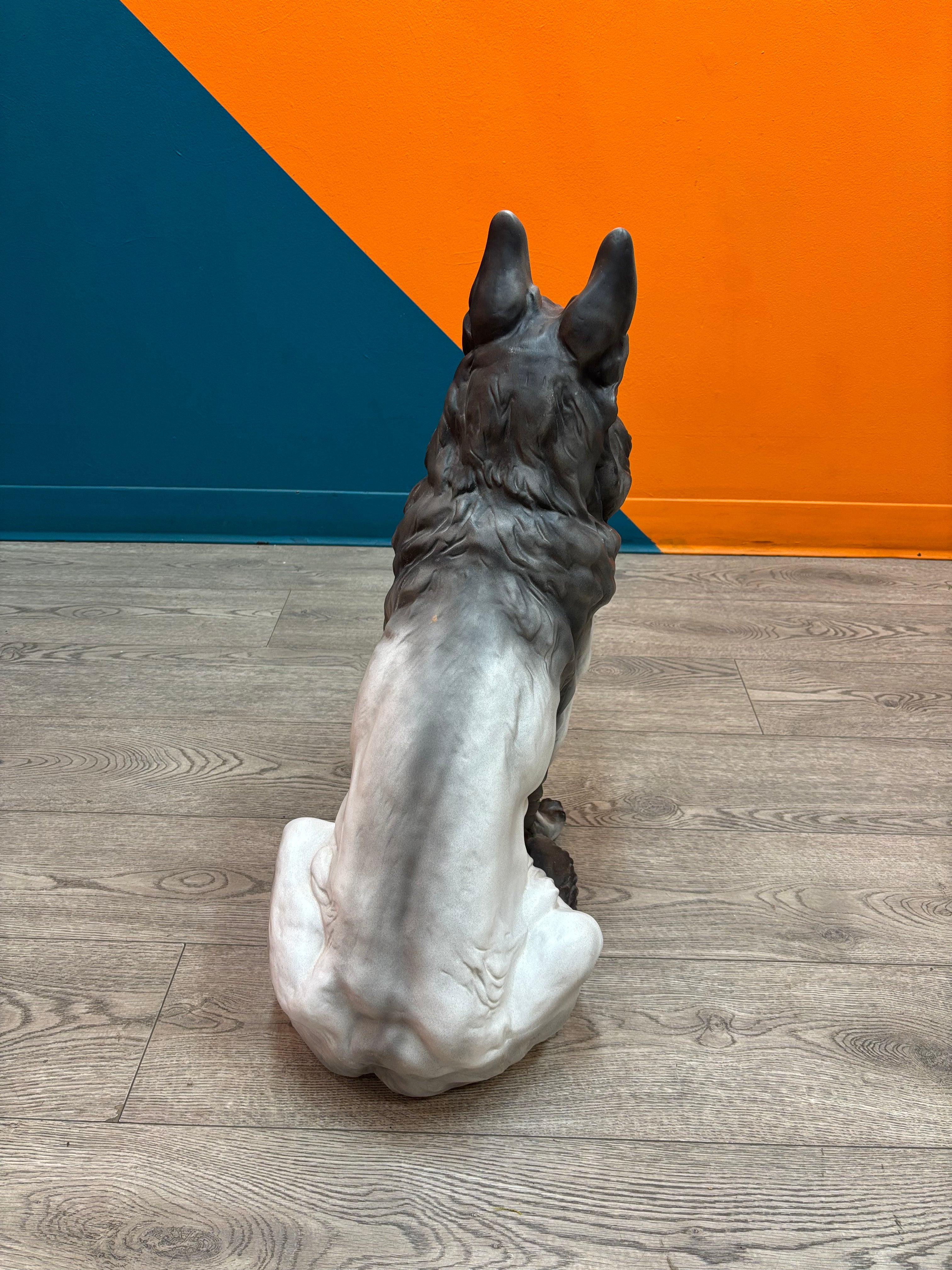 Ceramic Dog Statue