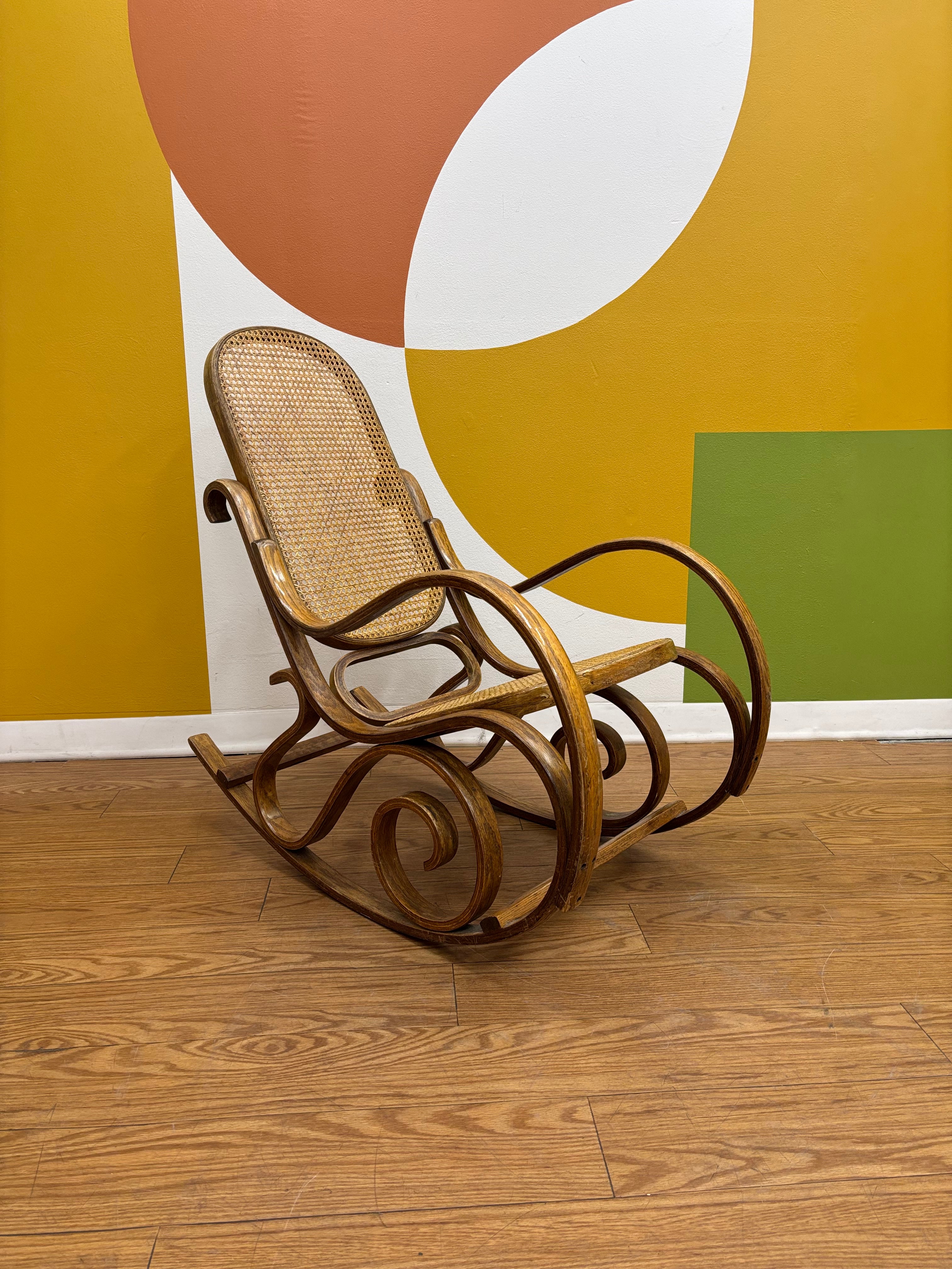 Wood Rocking Chair