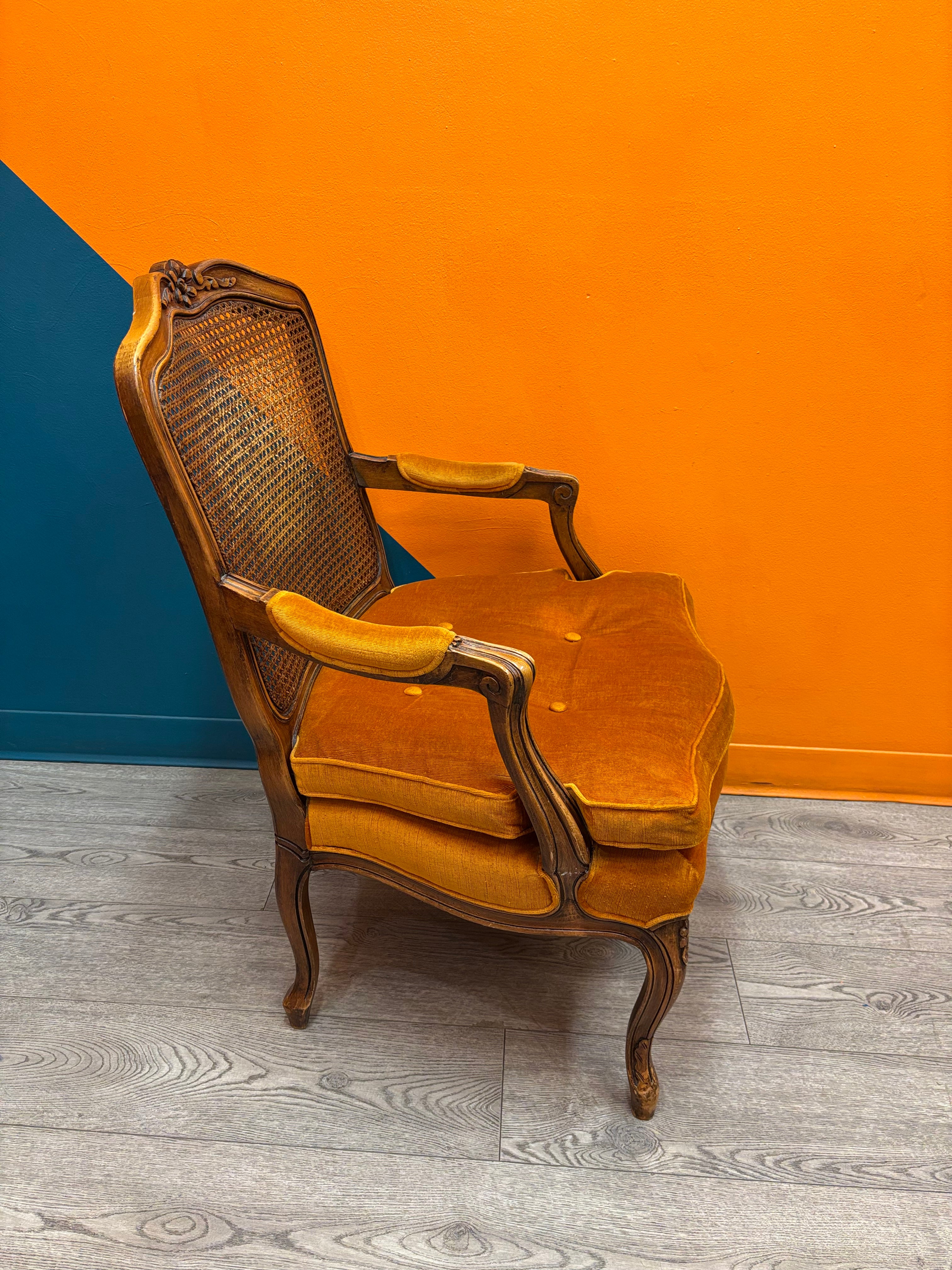 Orange Armchair