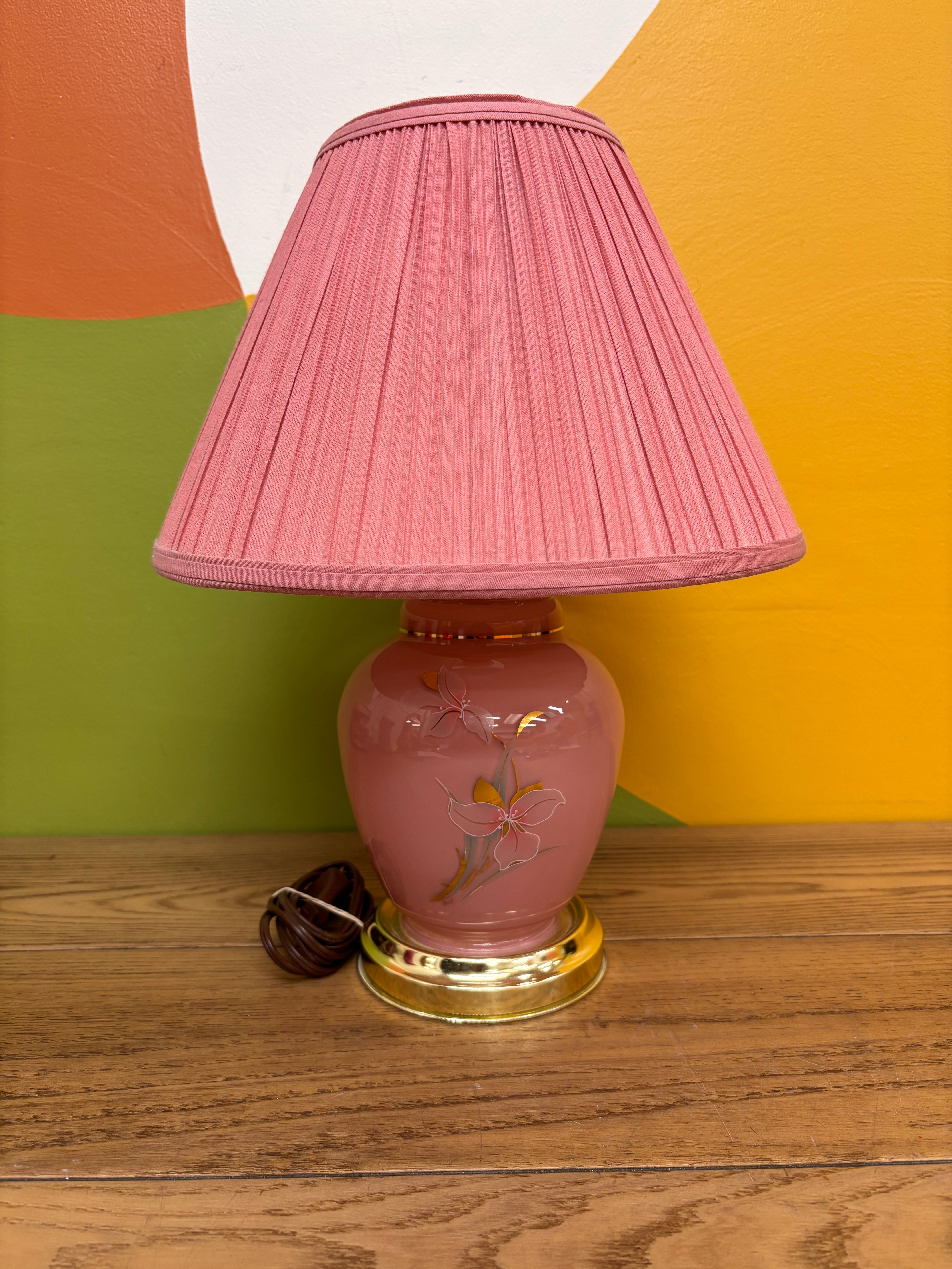 Pink Table Lamp