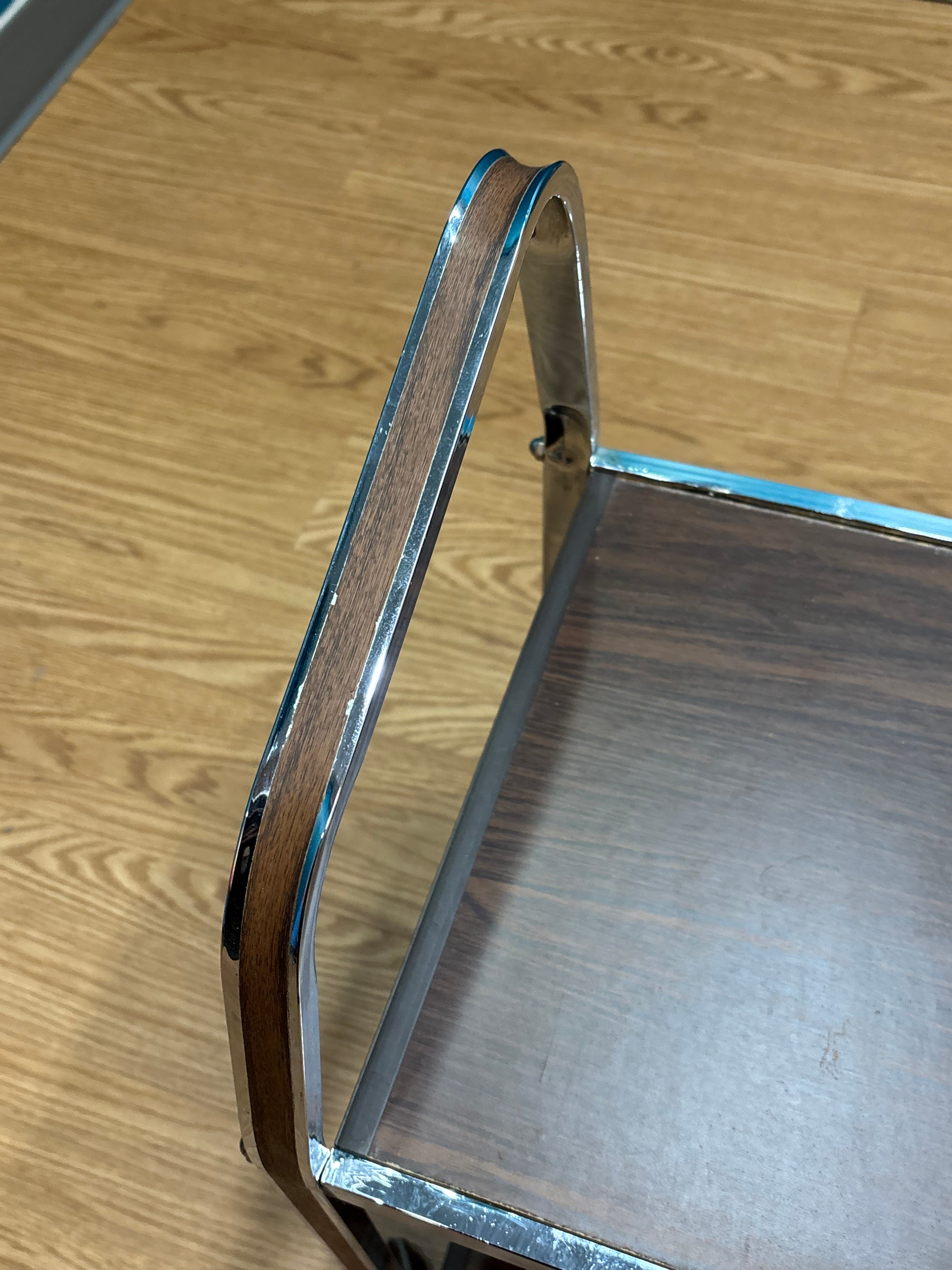 2 Tier Rolling Shoe Rack