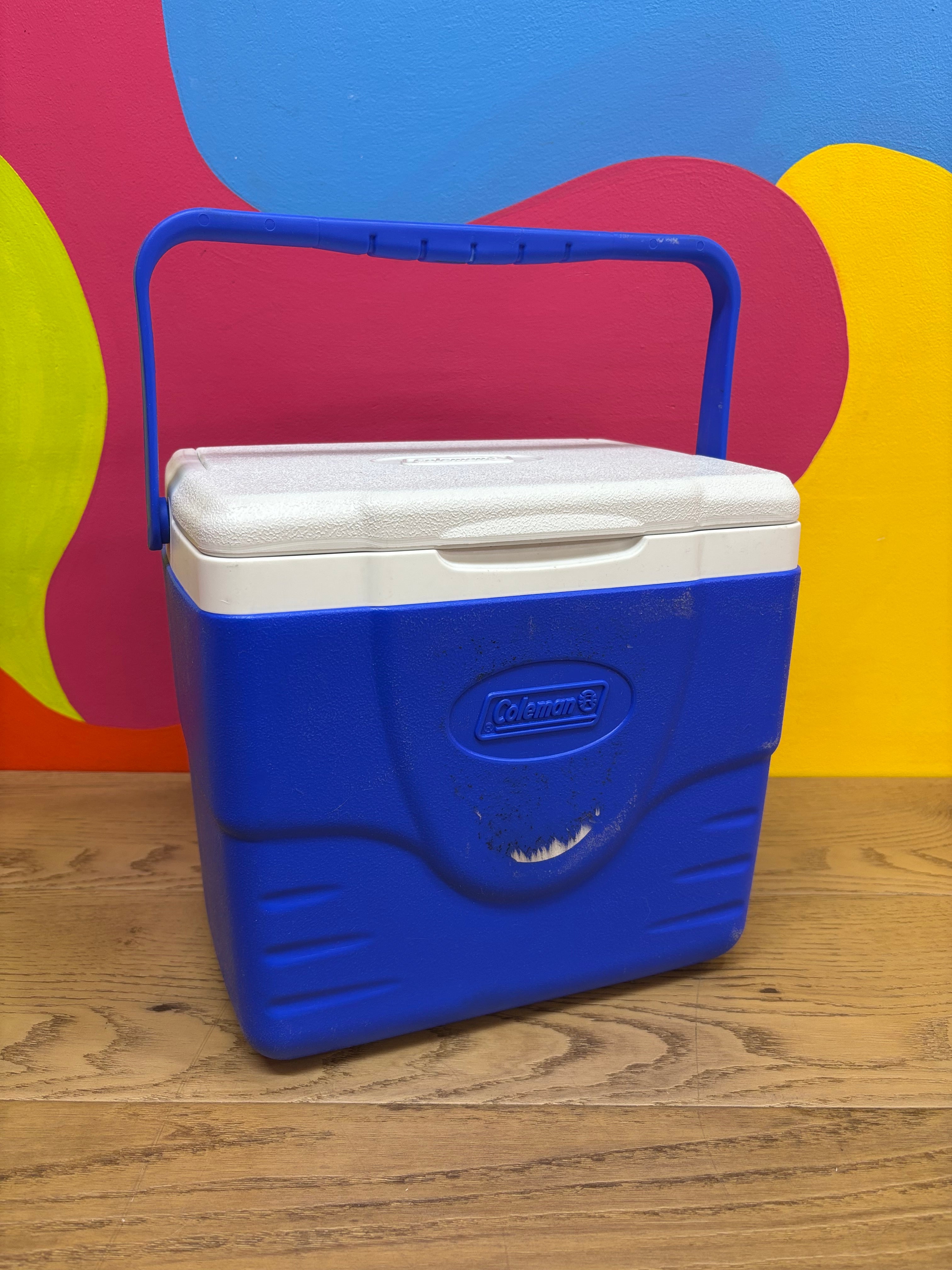 Blue Coleman Cooler