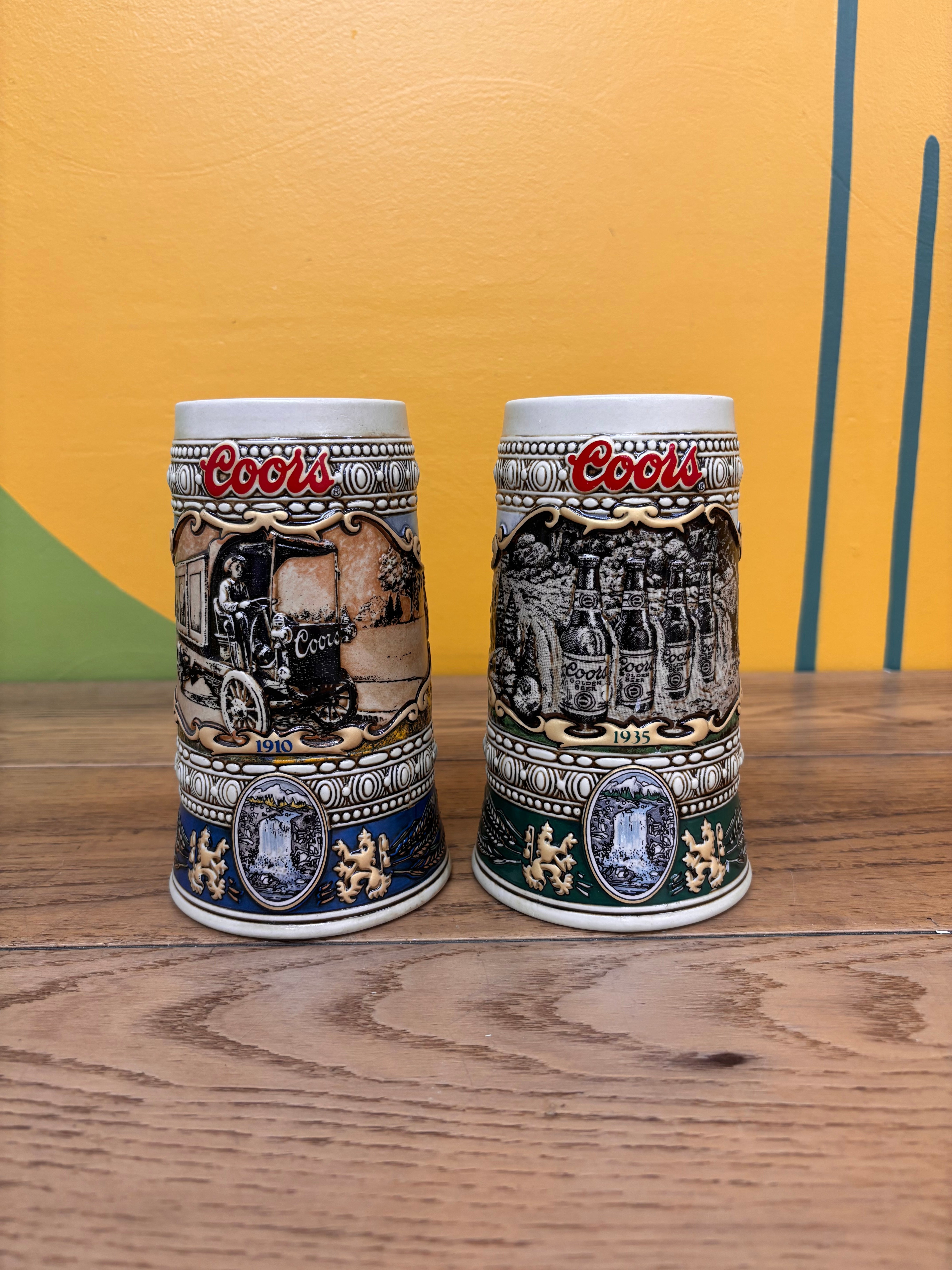 Coors Beer Steins