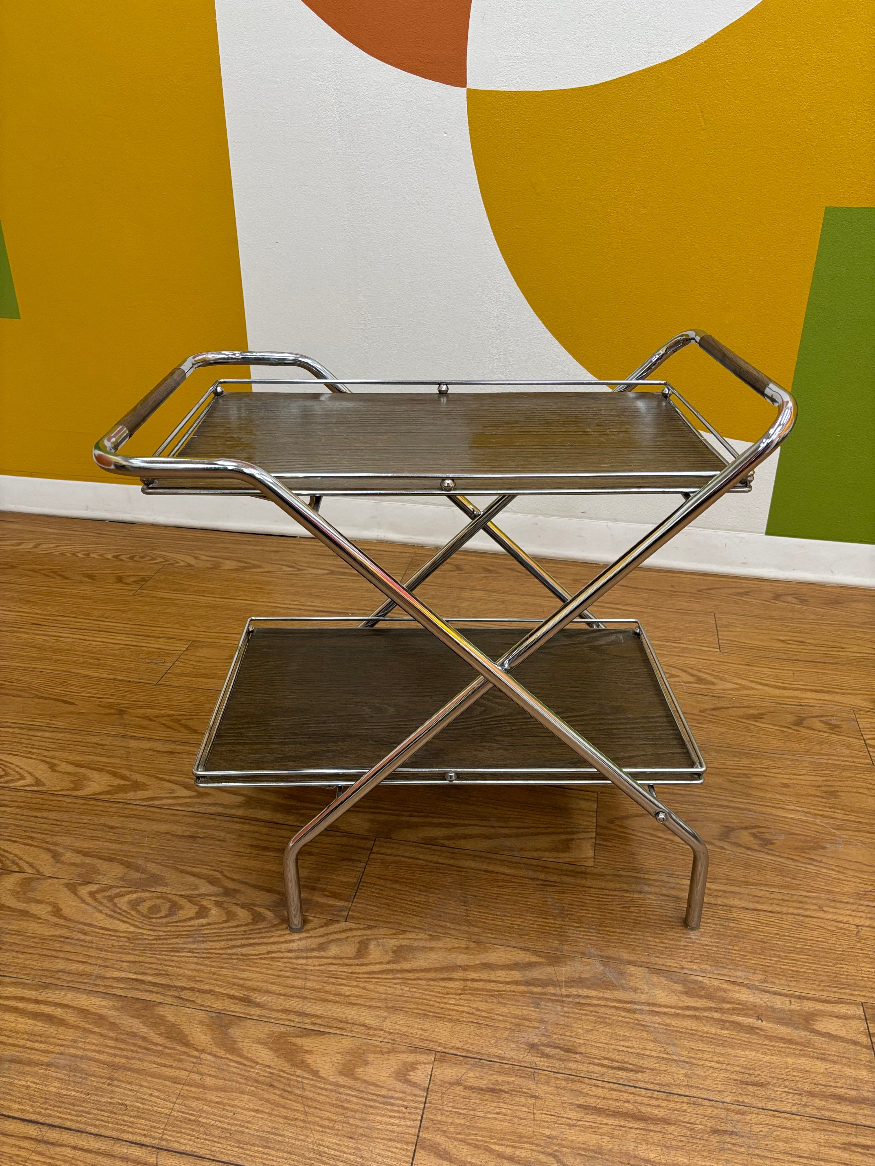Folding Tea Cart
